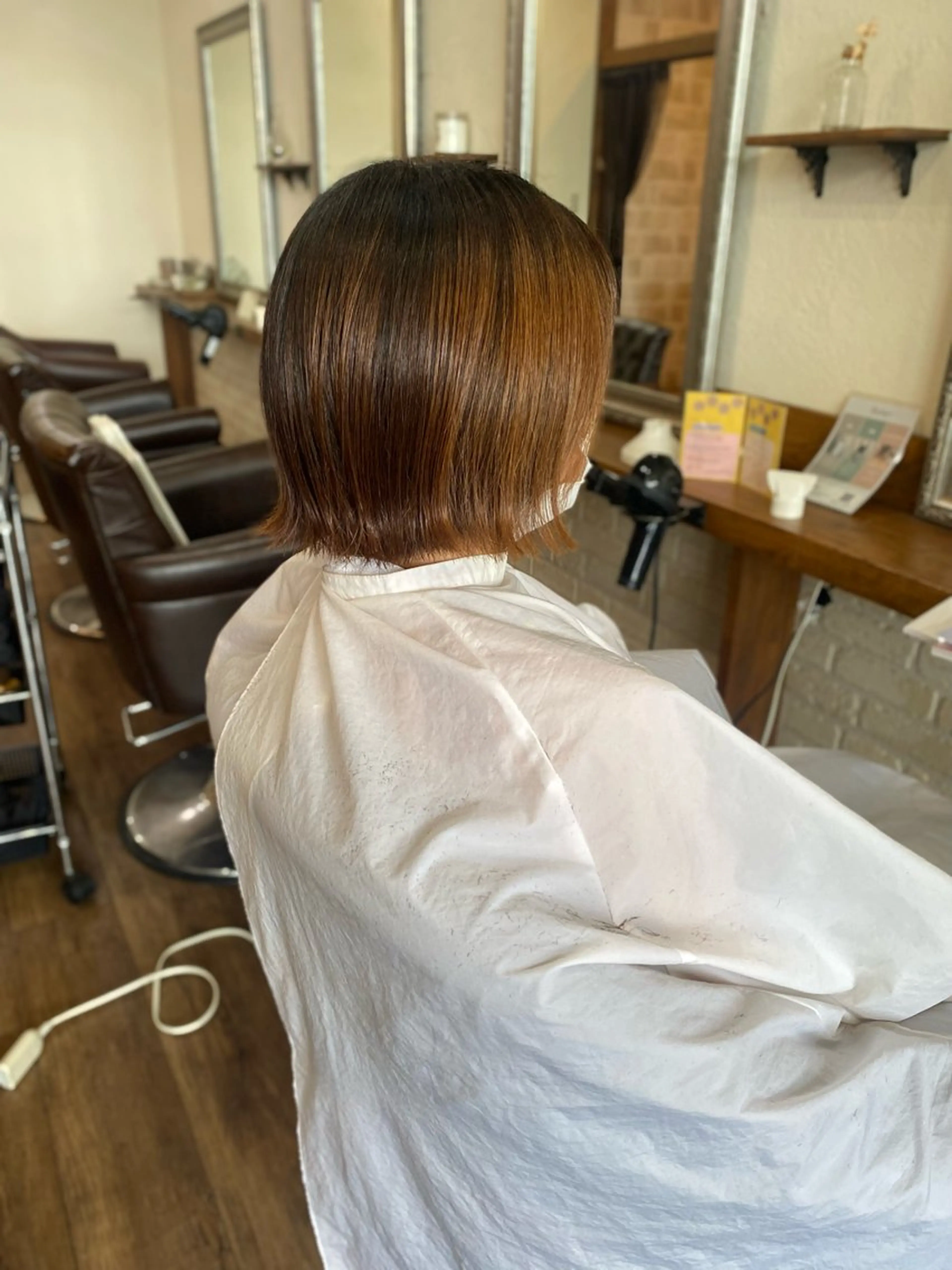 ショート Hair & Eyelash Riche所属・肥田 夕蘭のヘアスタイル