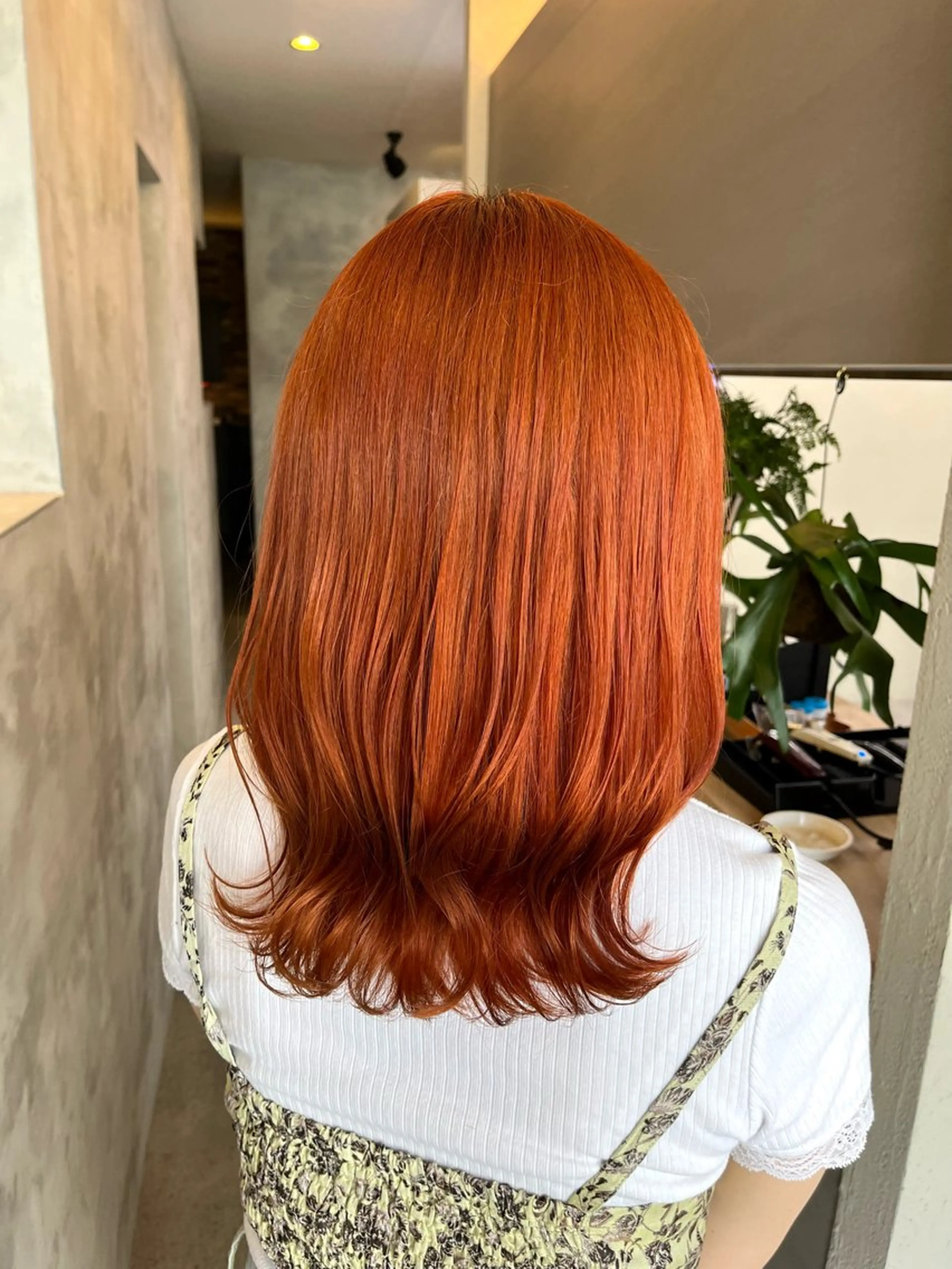 ミディアム カラー Salon de  COCO所属・Yuka /ツヤカラー✨のヘアスタイル