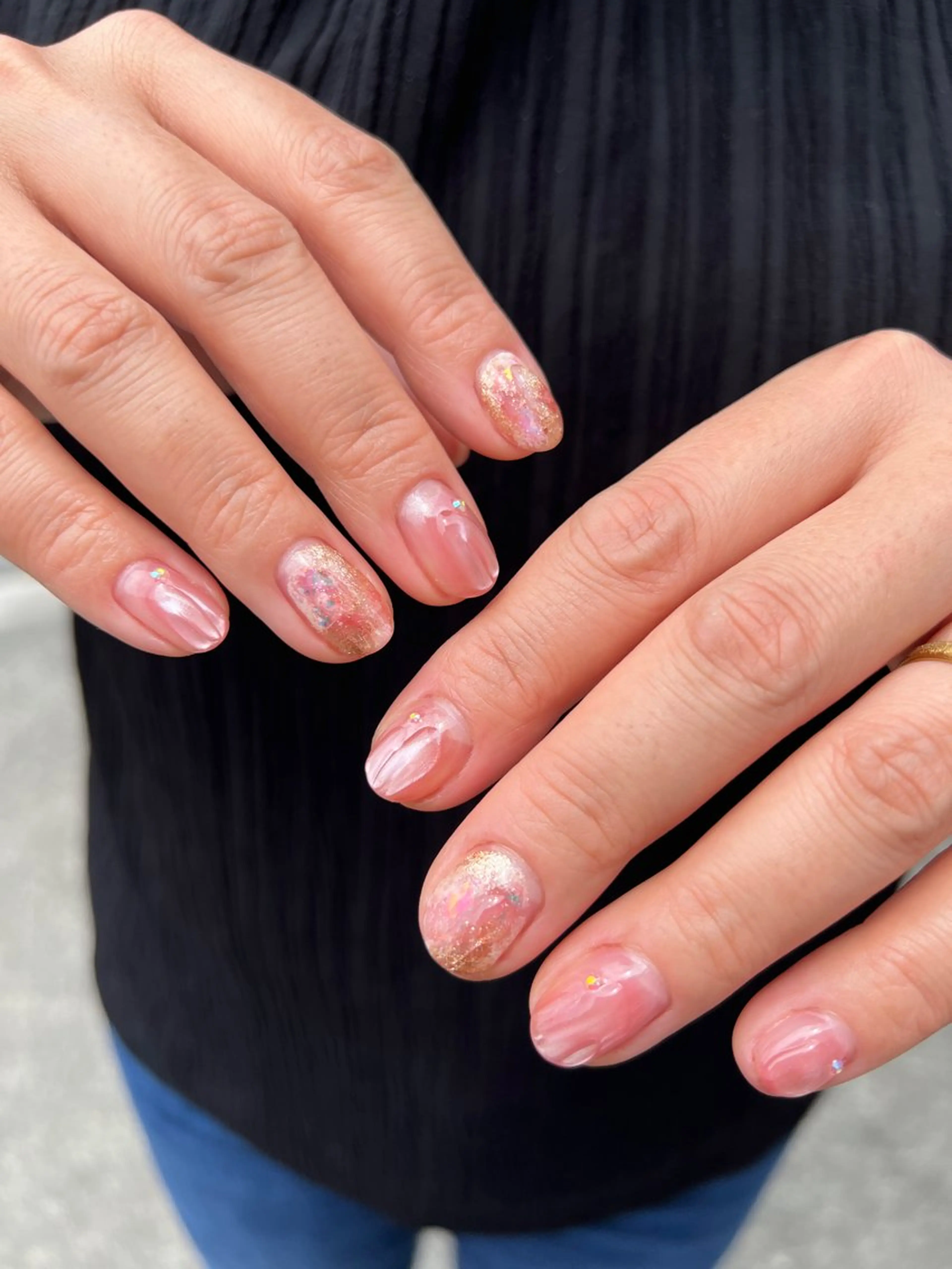 ネイル ハンドネイル ハンドケア Ri.nail オクマトモカのネイルデザイン