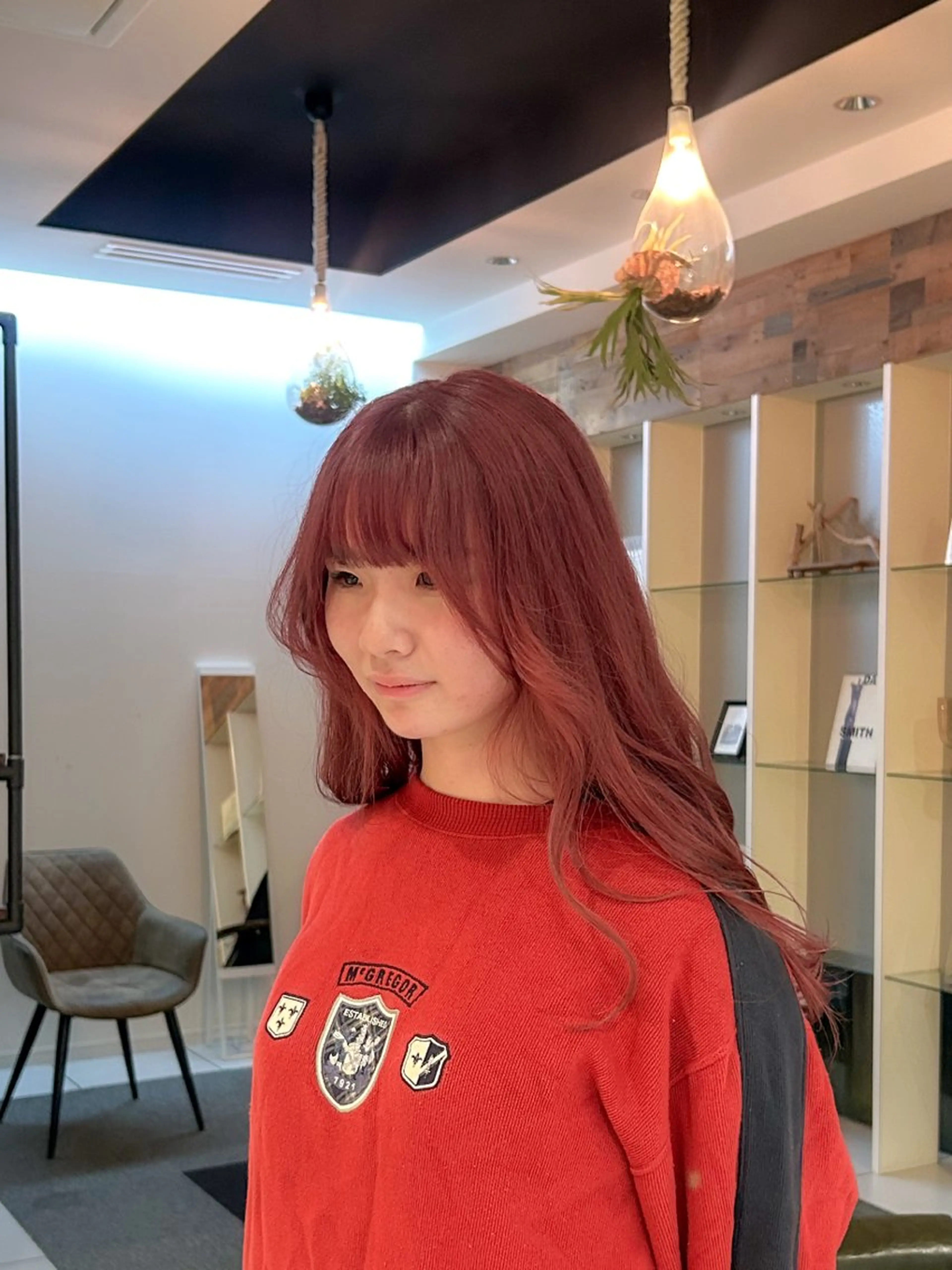 ロング カラー ヘアカラー 髪質改善/ストレート パーマ長久手/ひかるのヘアスタイル