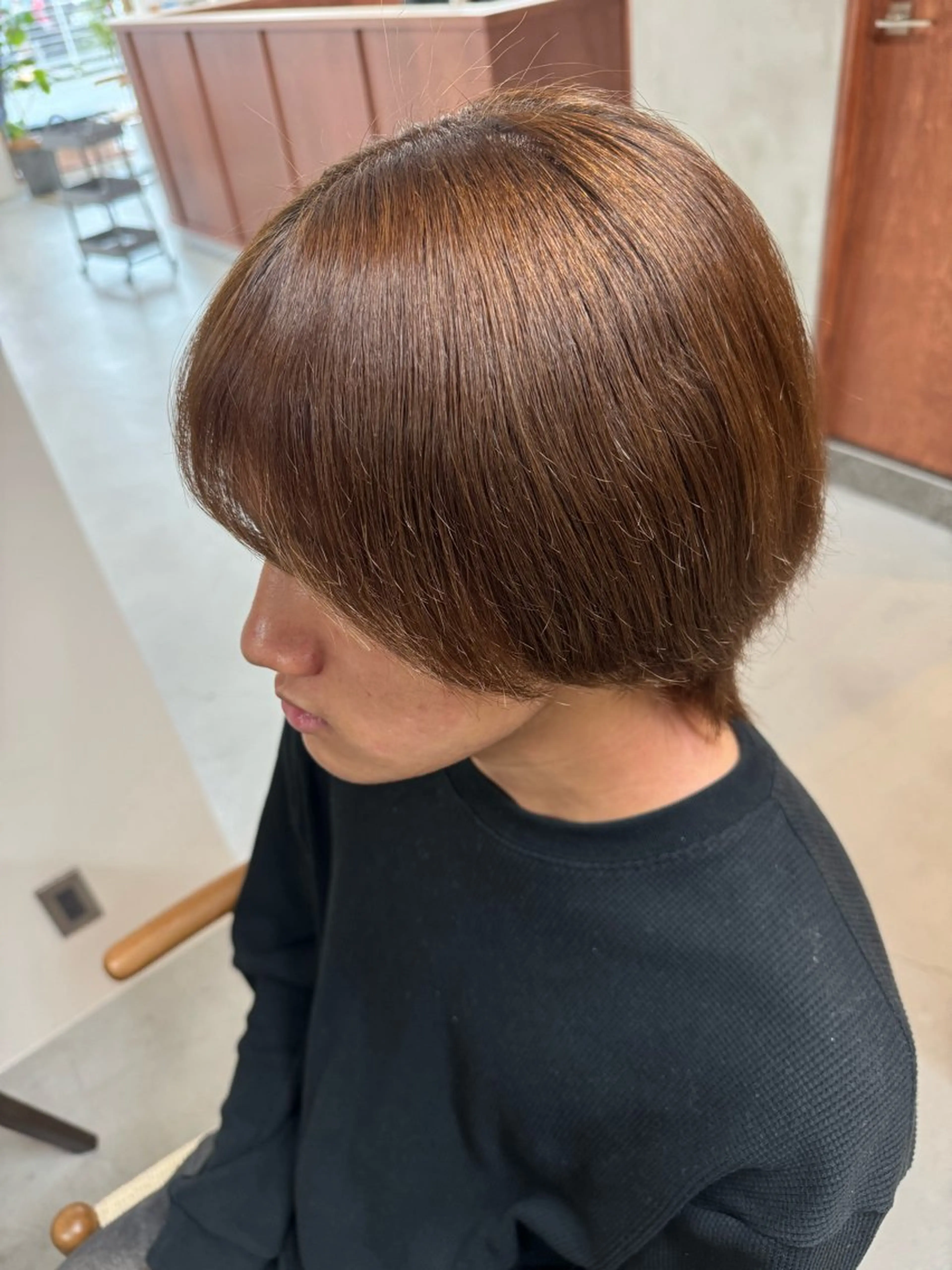 カラー パーマ メンズ 雪音/美髪縮毛矯正 /ニュアンスパーマのヘアスタイル