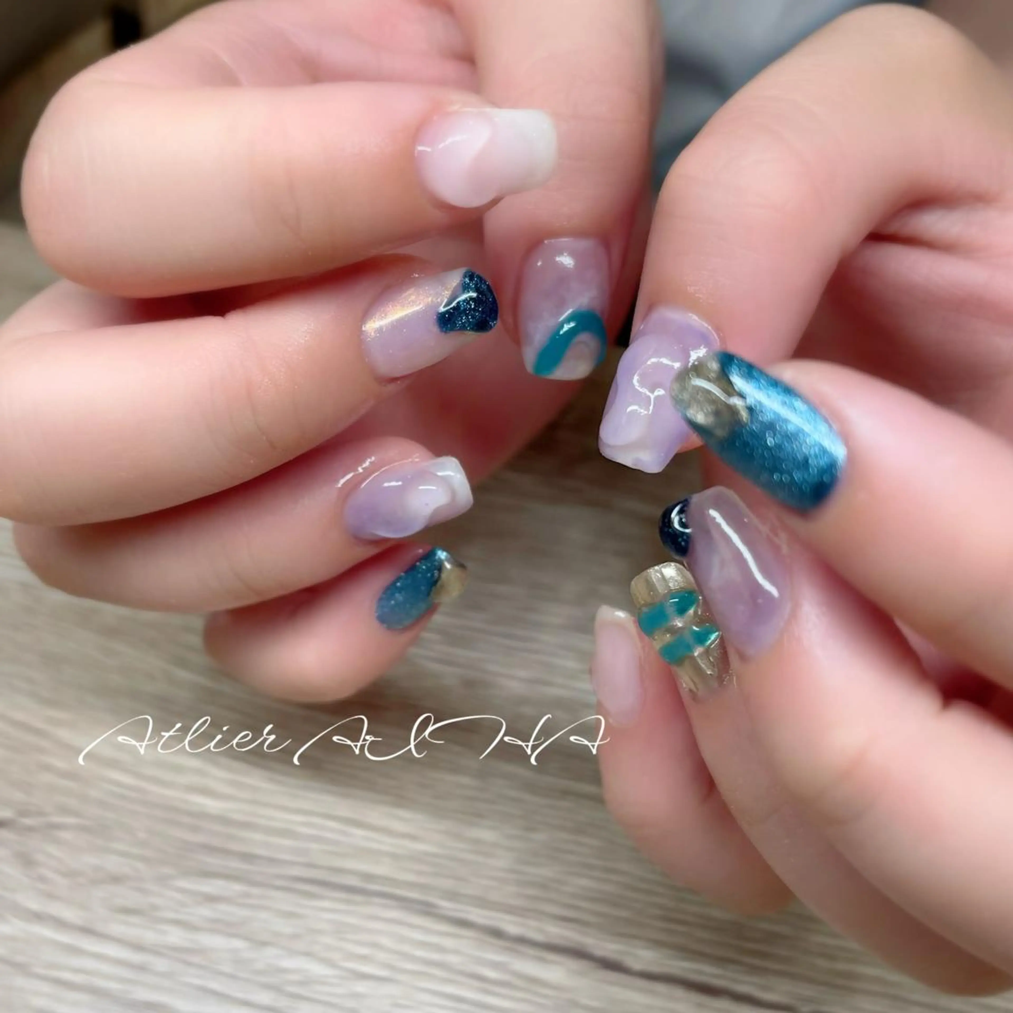 ネイル ハンドネイル アトリエAIHA所属・アトリエAIHA★ フィルイン推奨サロンのネイルデザイン