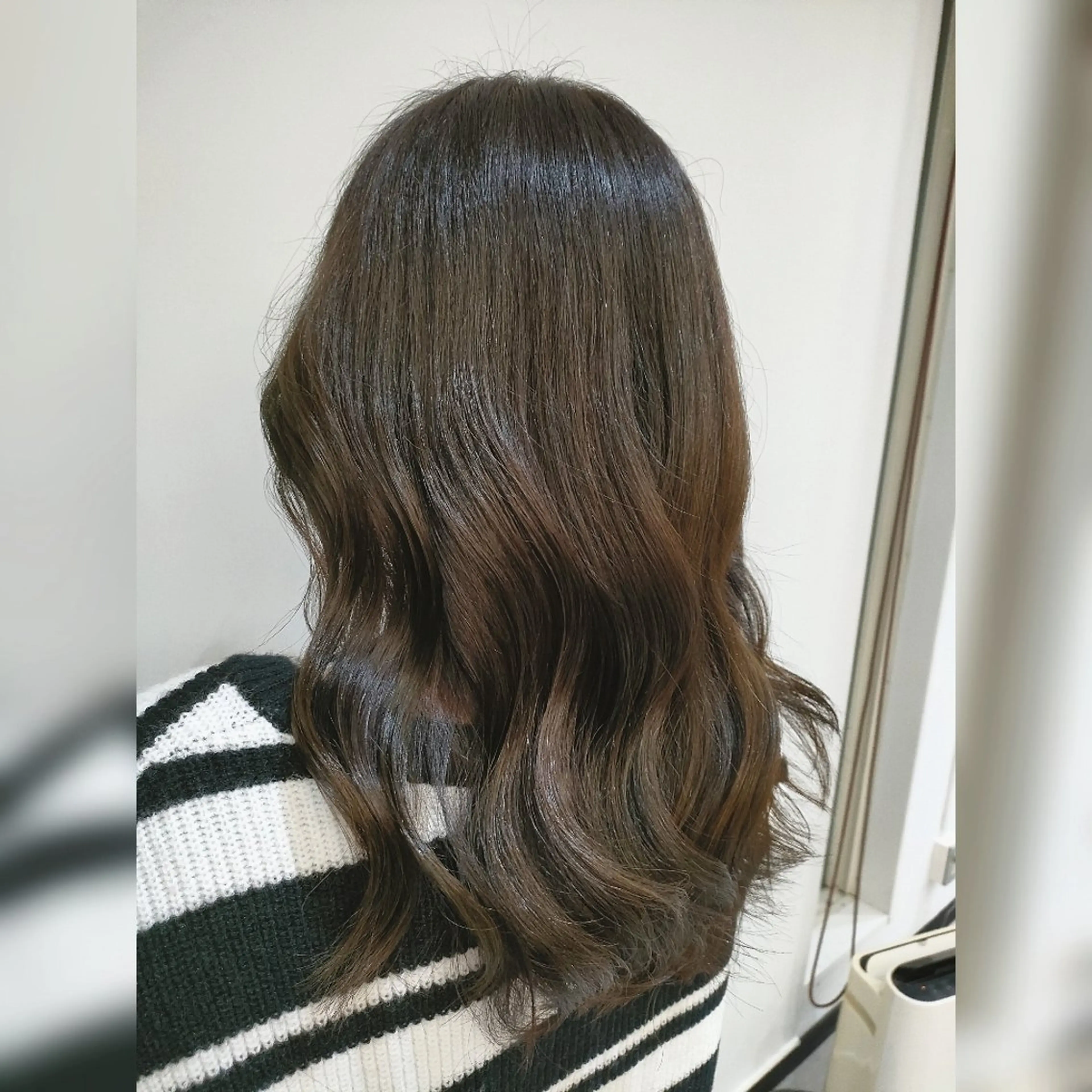 セミロング カラー オリーブカラー AyaLA organic＆spa 東船橋店所属・💜Ayala 🌈SHIHO💜のヘアスタイル