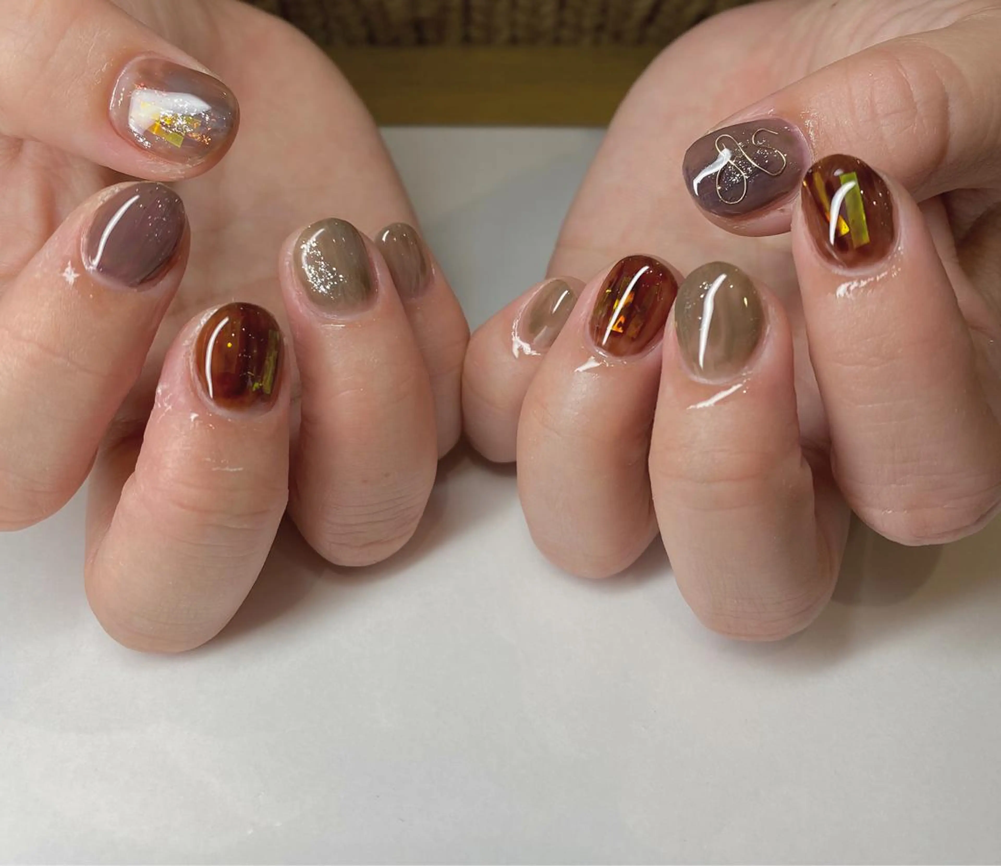 ネイル ハンドネイル 鶴田୨ৎmaison de NALIのネイルデザイン