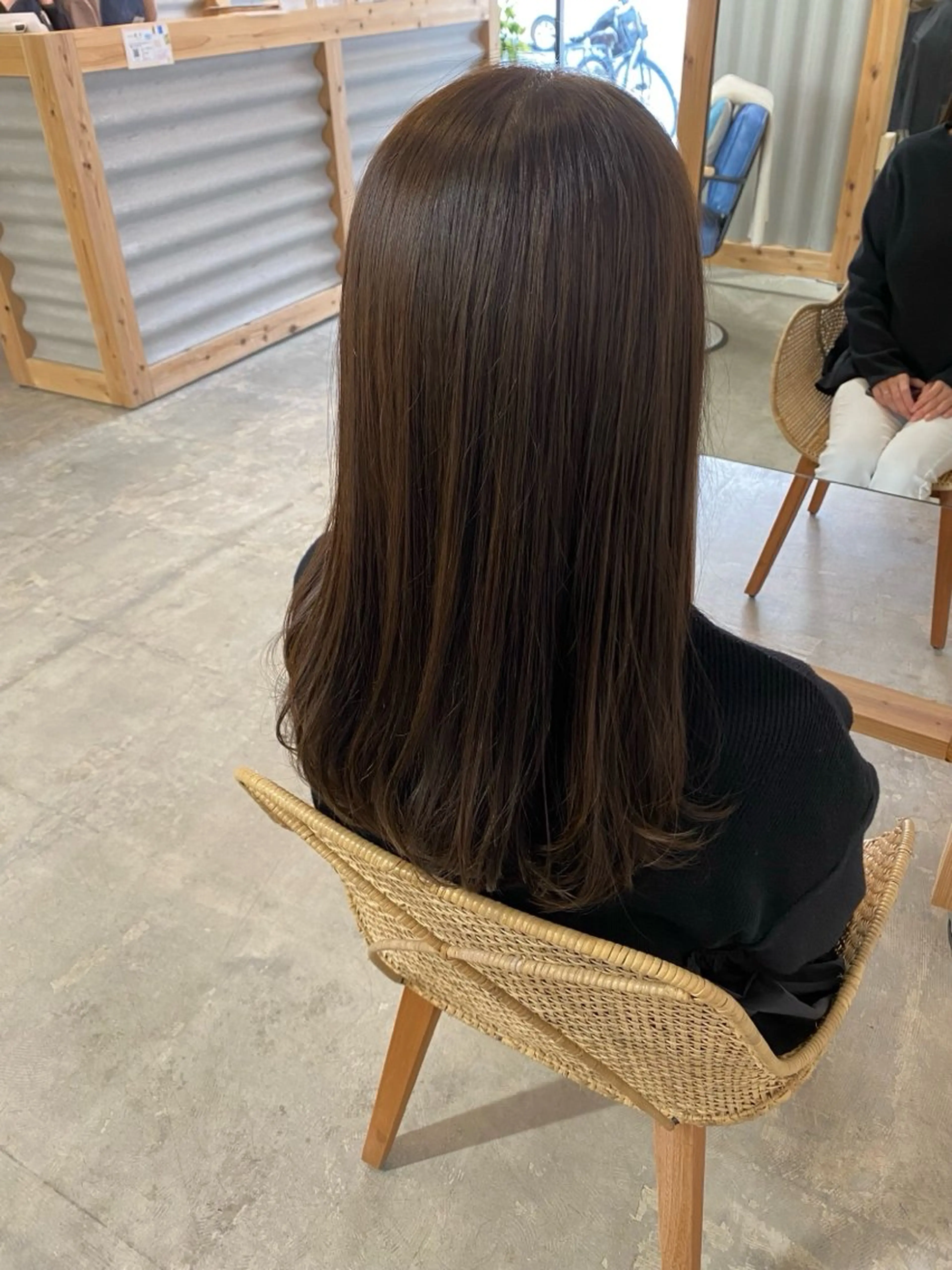 カラー ヘアカラー 古永 実優のヘアスタイル