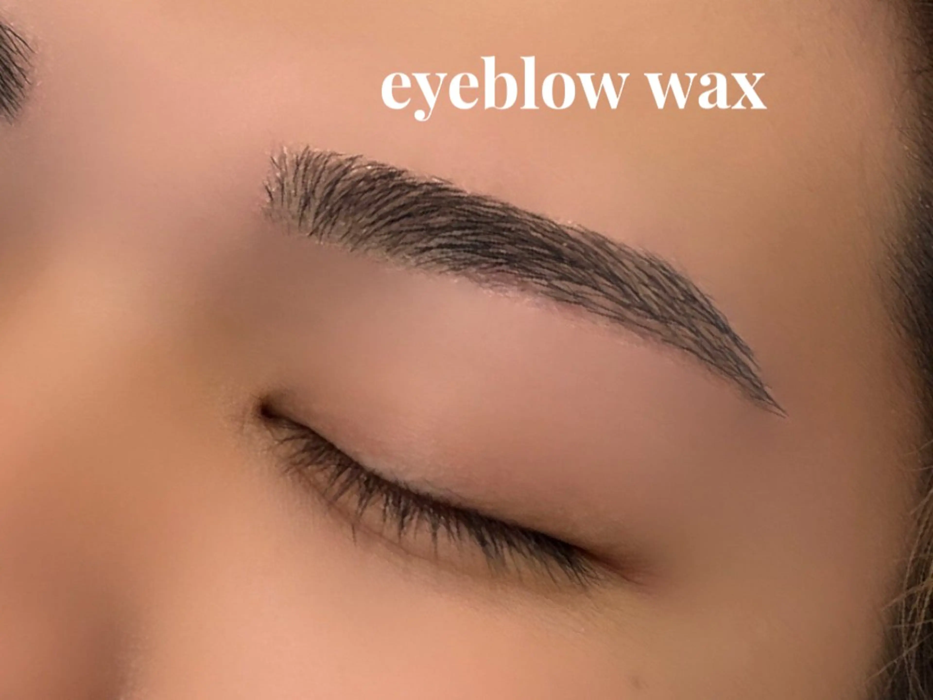 ✨ご新規様限定✨ 【レディースアイブロウワックス脱毛＋カット＋間引き】の写真