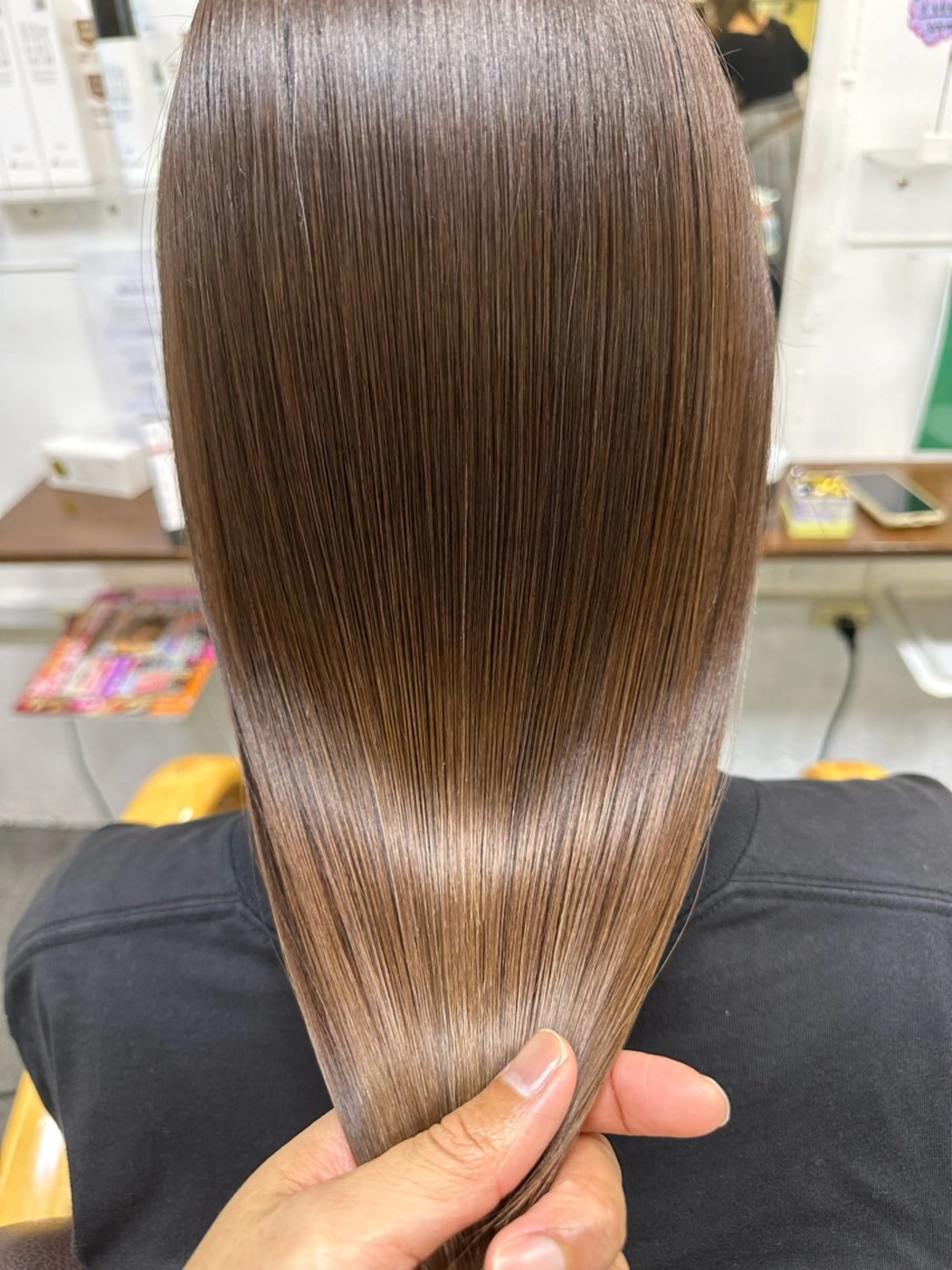 ロング カラー 髪質改善 カット ヘアカラー トリートメント 【髪質改善】に特化 オリーブオイルクラブのヘアスタイル