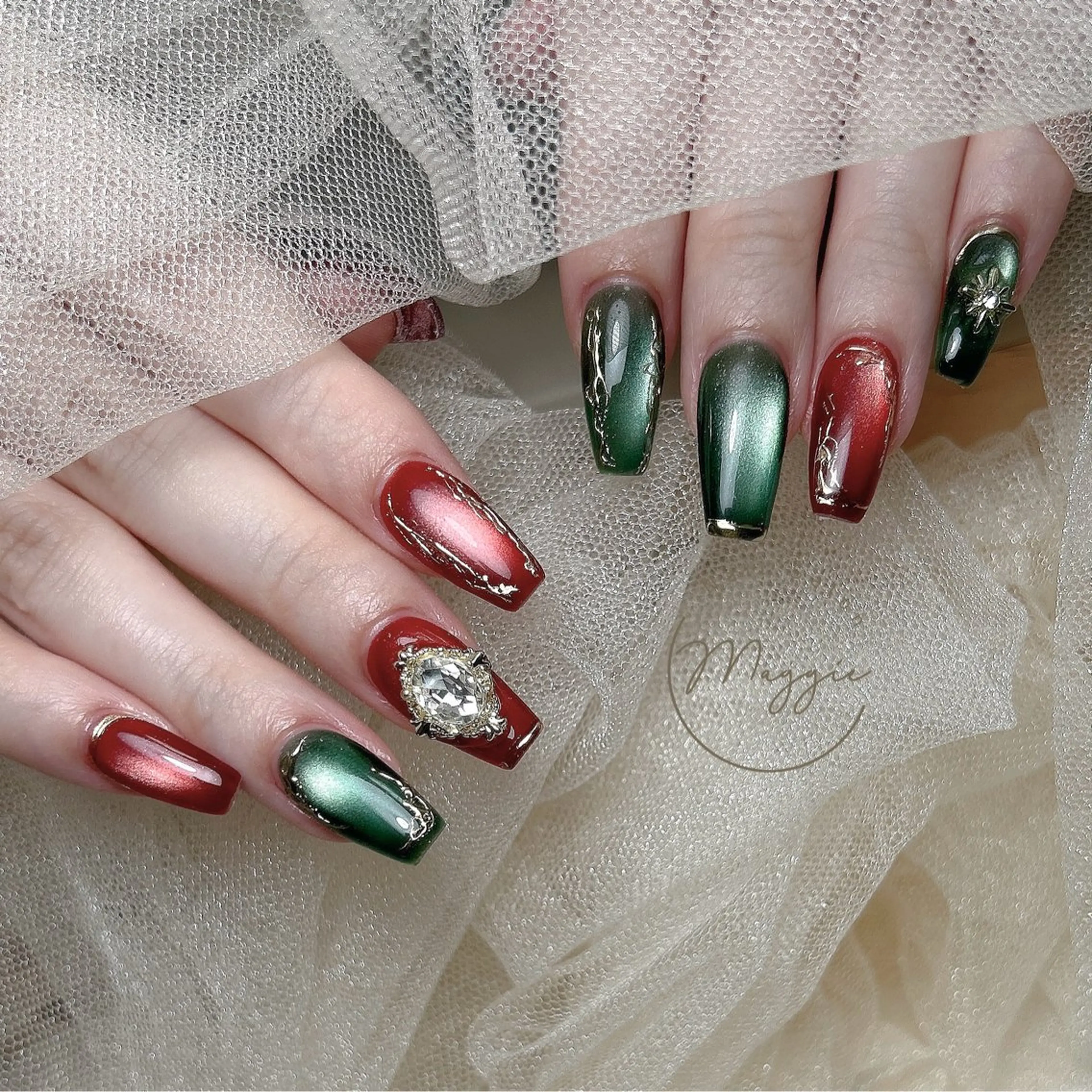 ネイル ハンドネイル Maggie Nail🦩のネイルデザイン