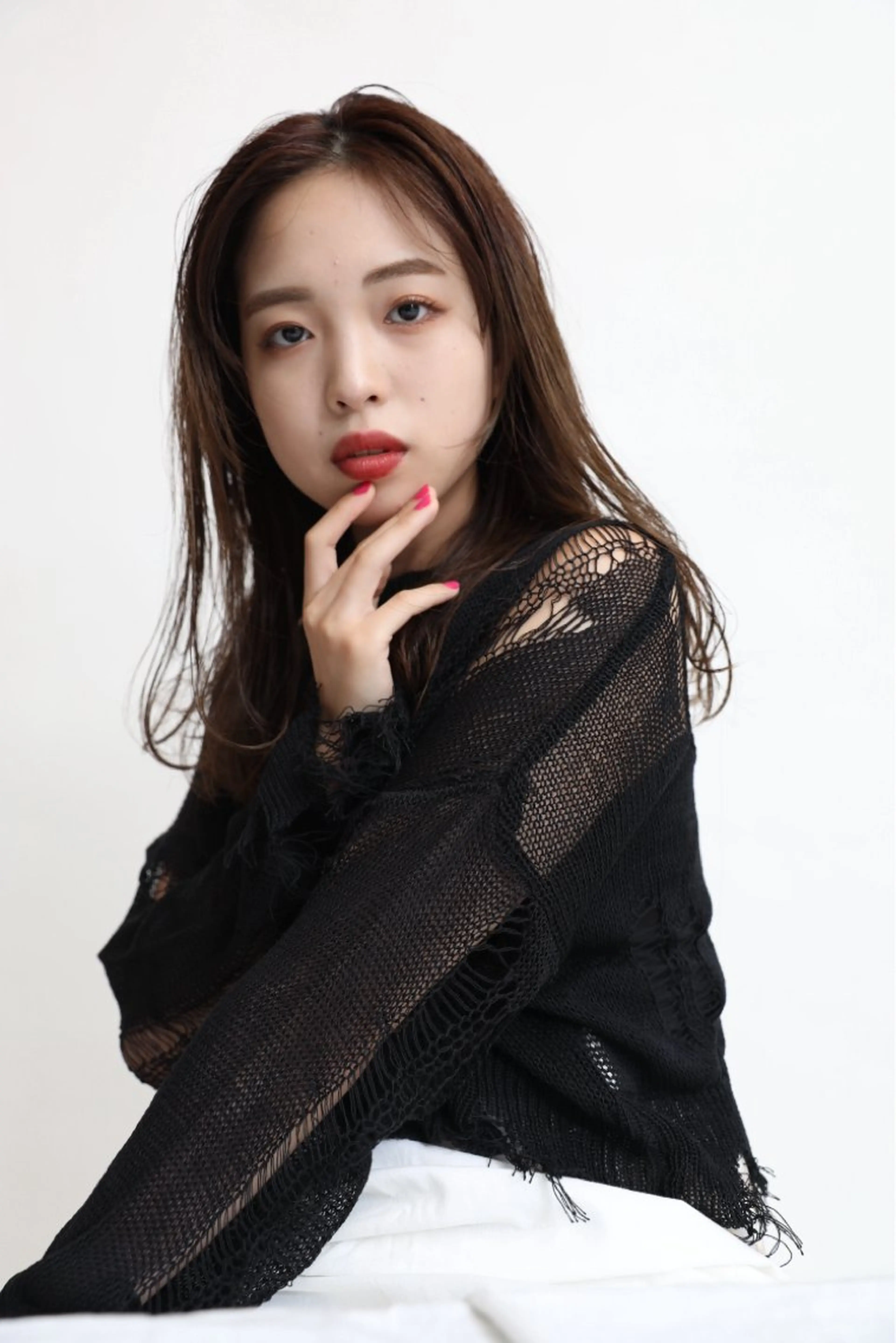 カットが必要な撮影モデルの写真