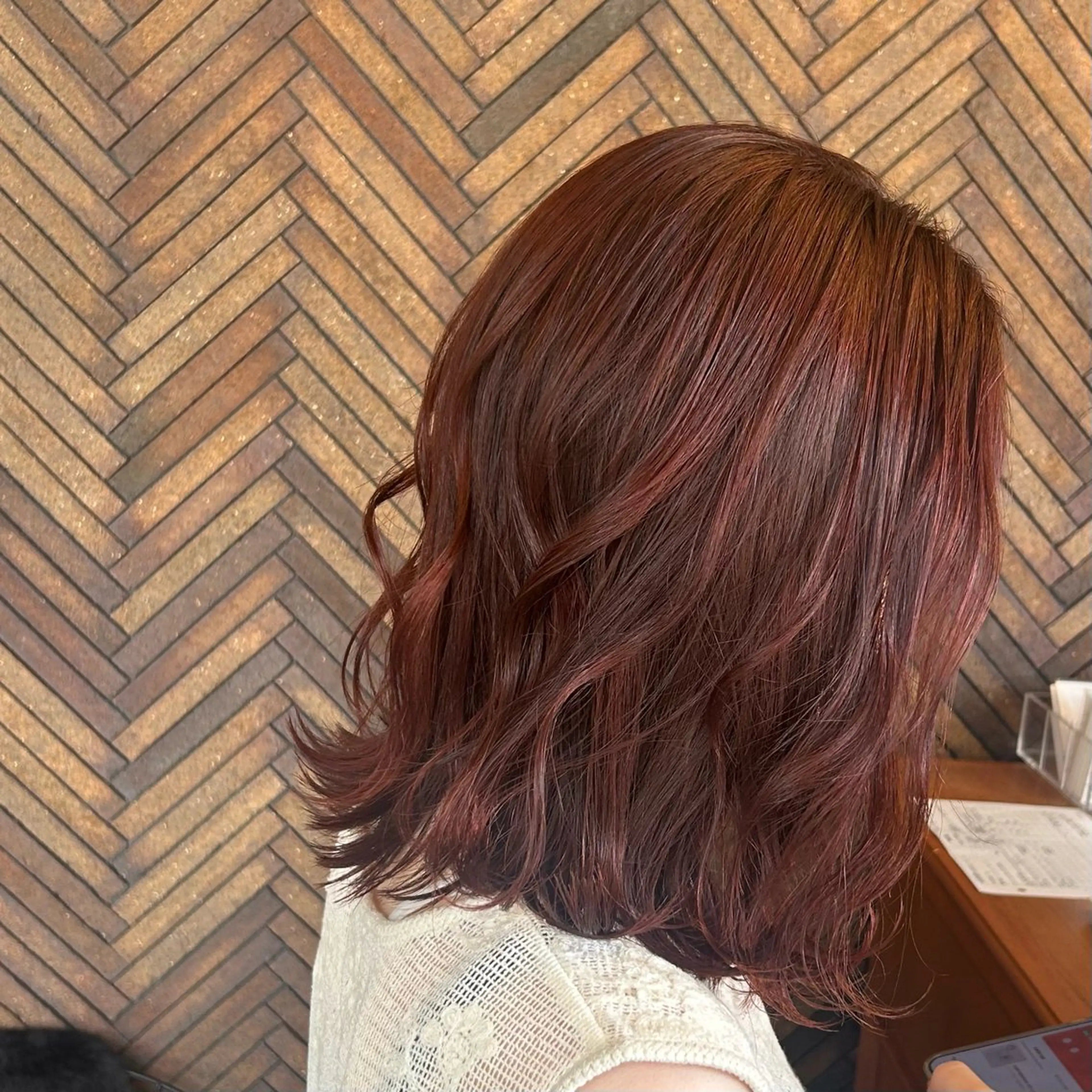 ミディアム カット トリートメント ヘッドスパ 艶カラー吉祥寺🌸 KAZUEのヘアスタイル