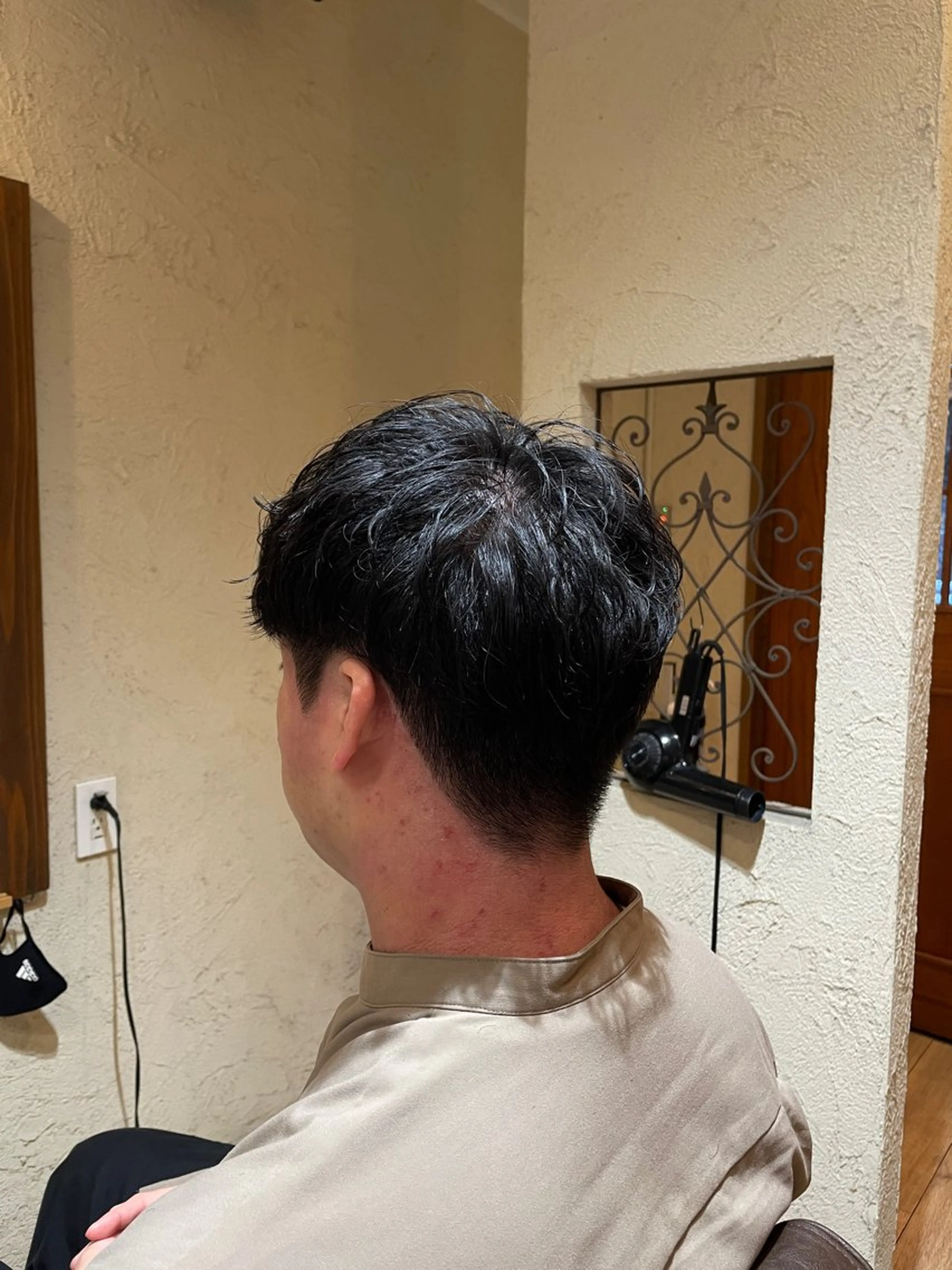 ショート パーマ メンズ メンズパーマ カット パーマ Artice  HOMME所属・森本 修吏のヘアスタイル