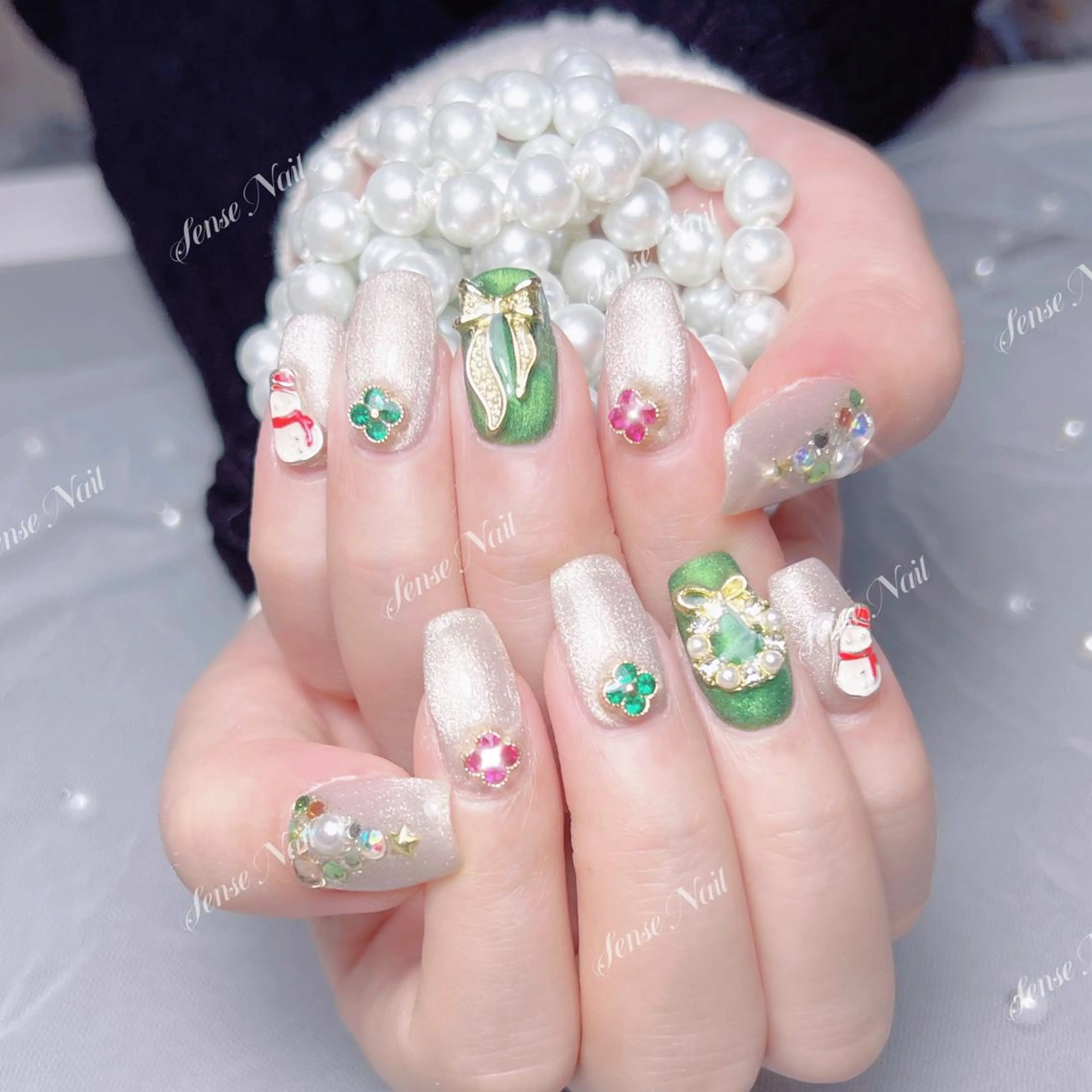 ネイル ハンドネイル Bunny 🐰のネイルデザイン