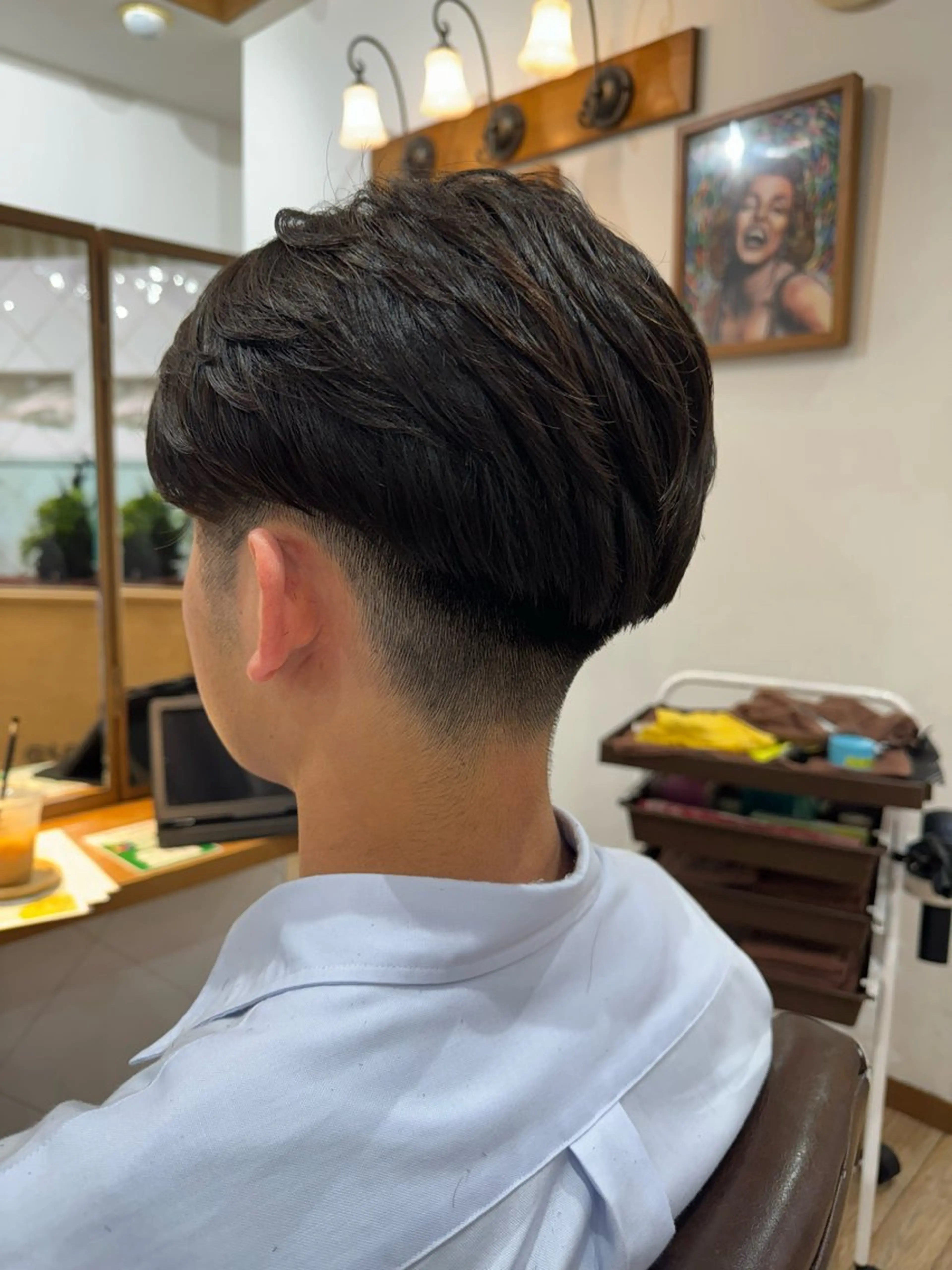 ショート カット パーマ メンズパーマ特化⚡️ 中村 駿のヘアスタイル