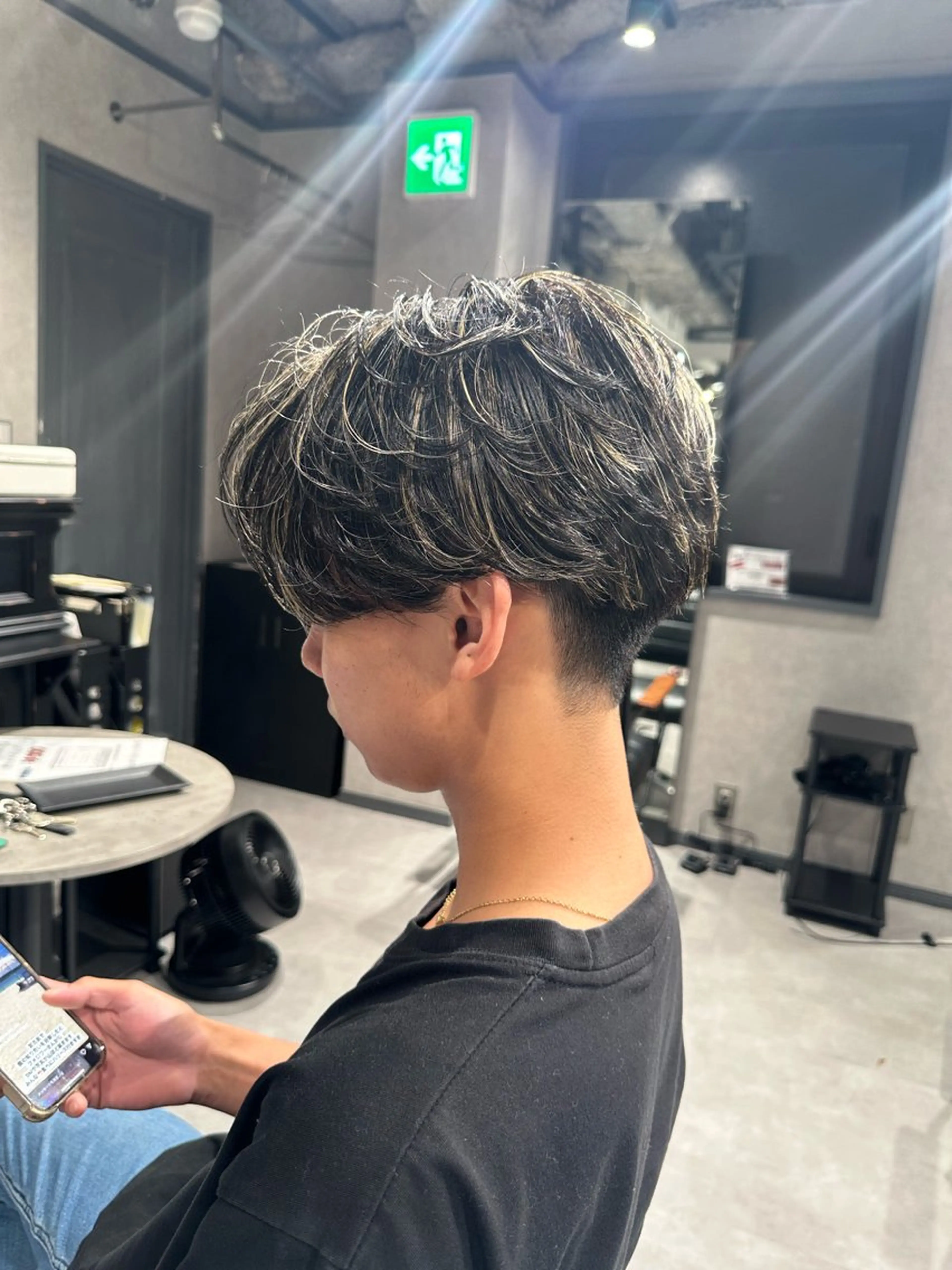 ショート カラー ヘアアレンジ メンズ NEXT NEO所属・メンズヘア静岡 ✂︎Ryuheiのヘアスタイル