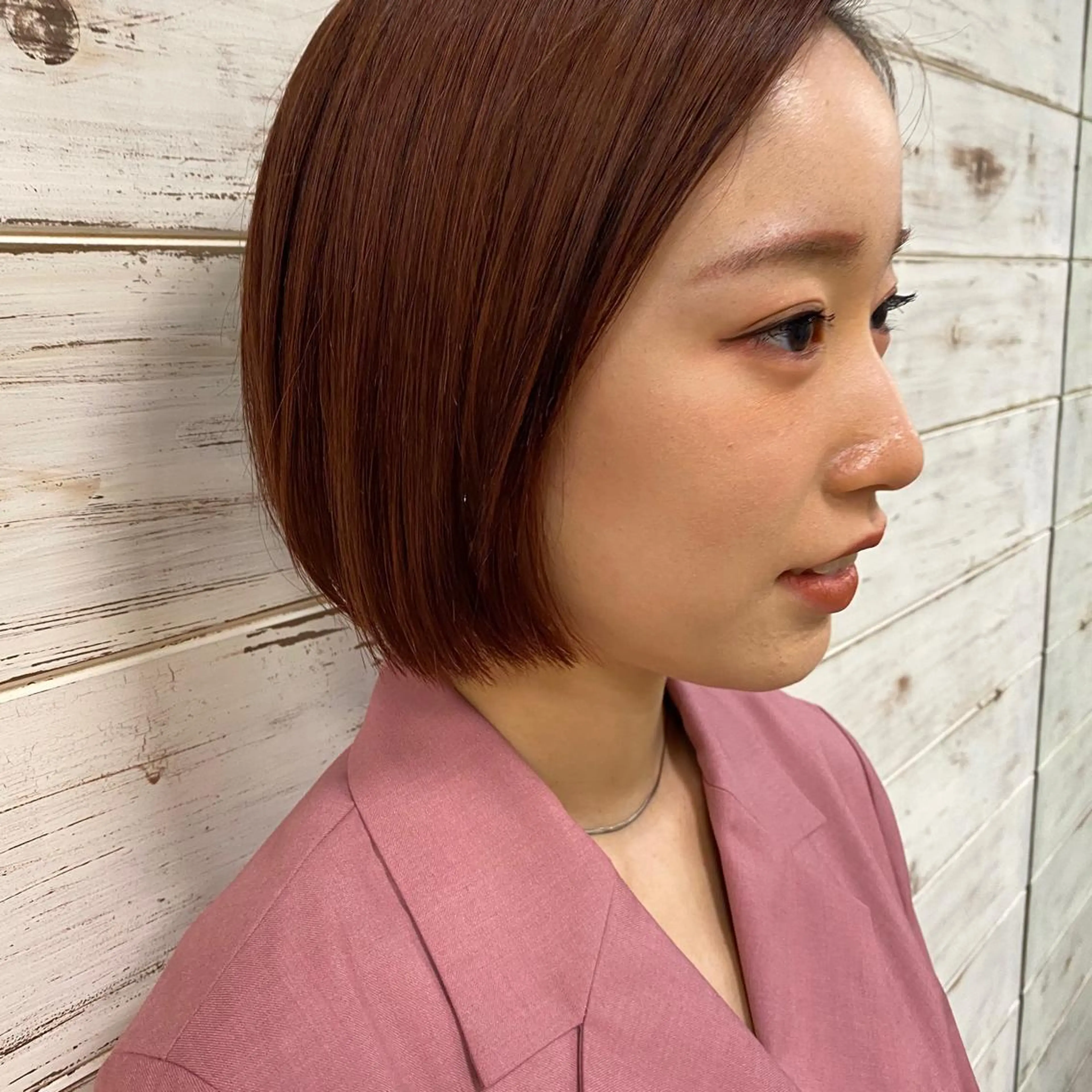 ミディアム カラー ｲﾁｶﾜ ﾐｵ/ minim hairのヘアスタイル