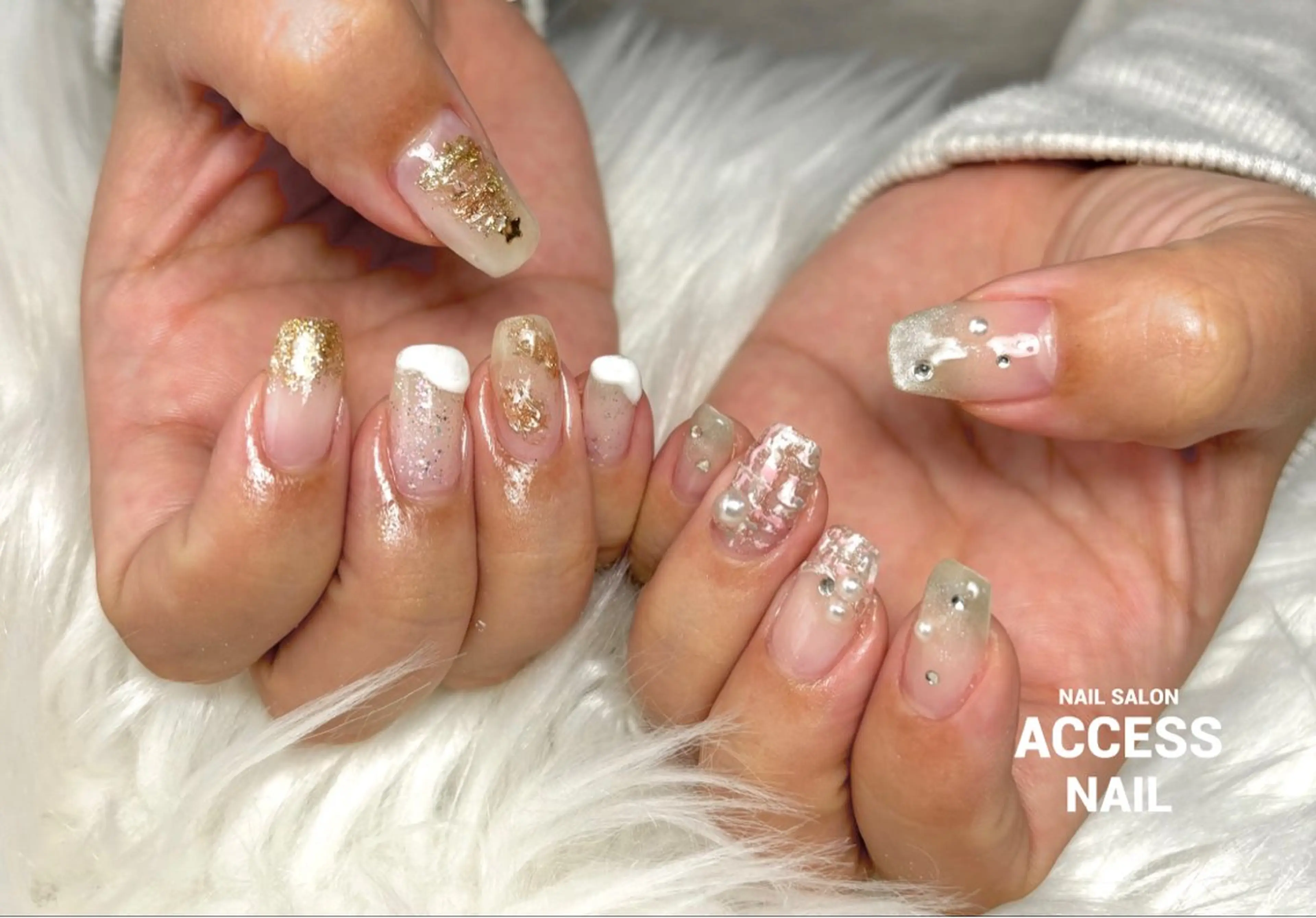 ネイル access nailのネイルデザイン