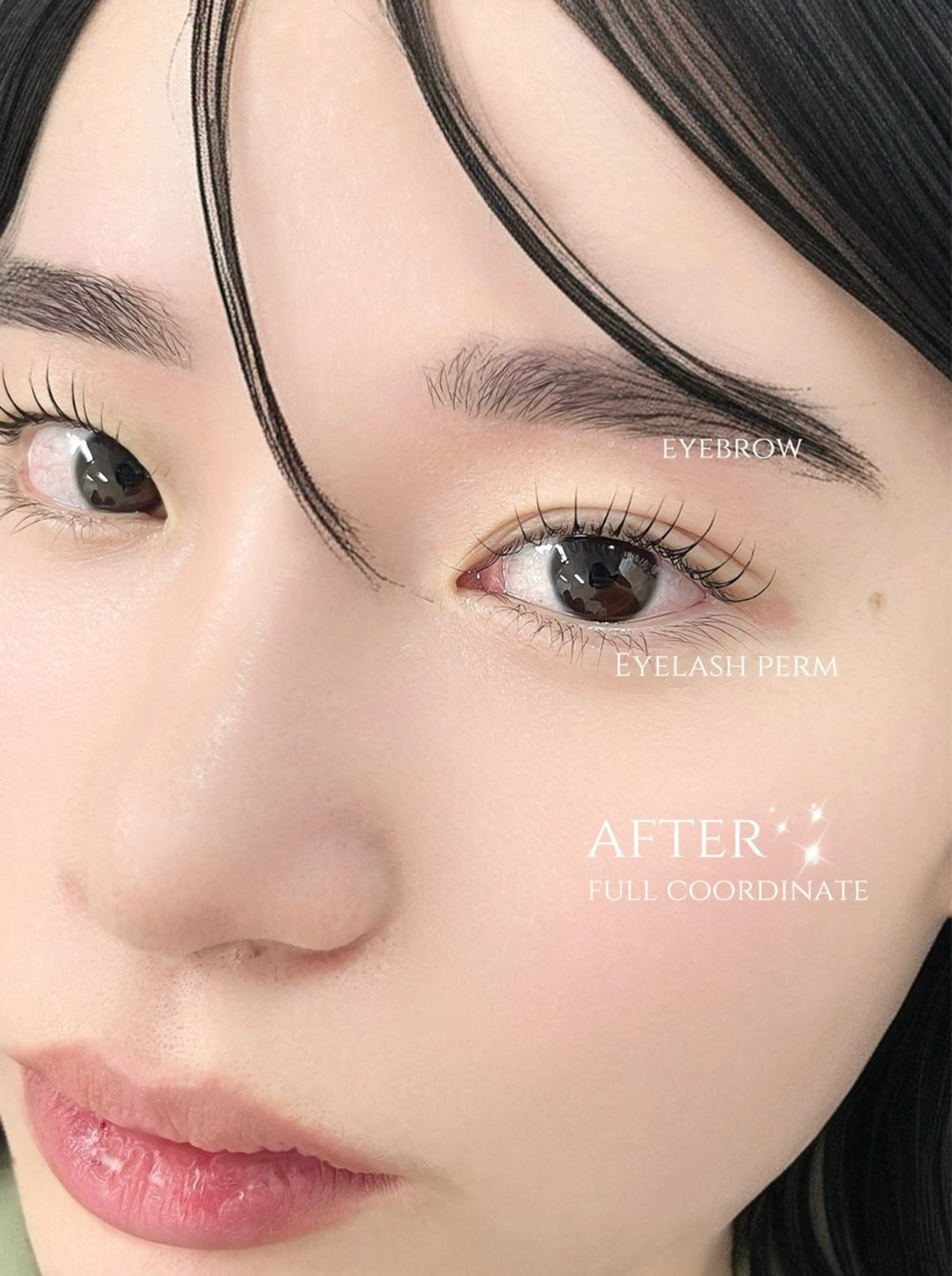 マツエク・マツパ 一重×まつ毛パーマ 佐藤 実優のマツエク・マツパデザイン