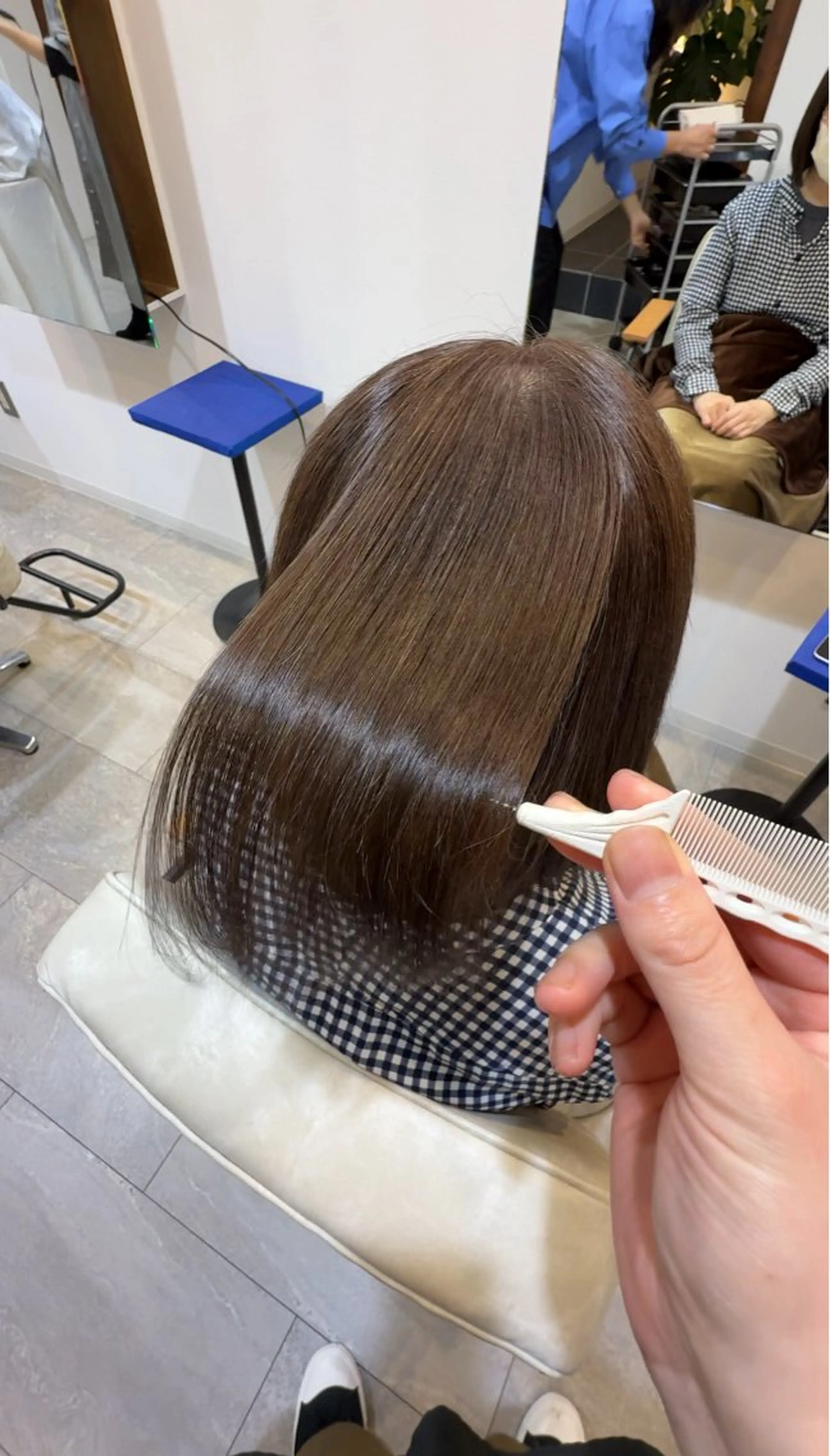 ショート ボブ モアナヘアー所属・齋藤 里紗のヘアスタイル