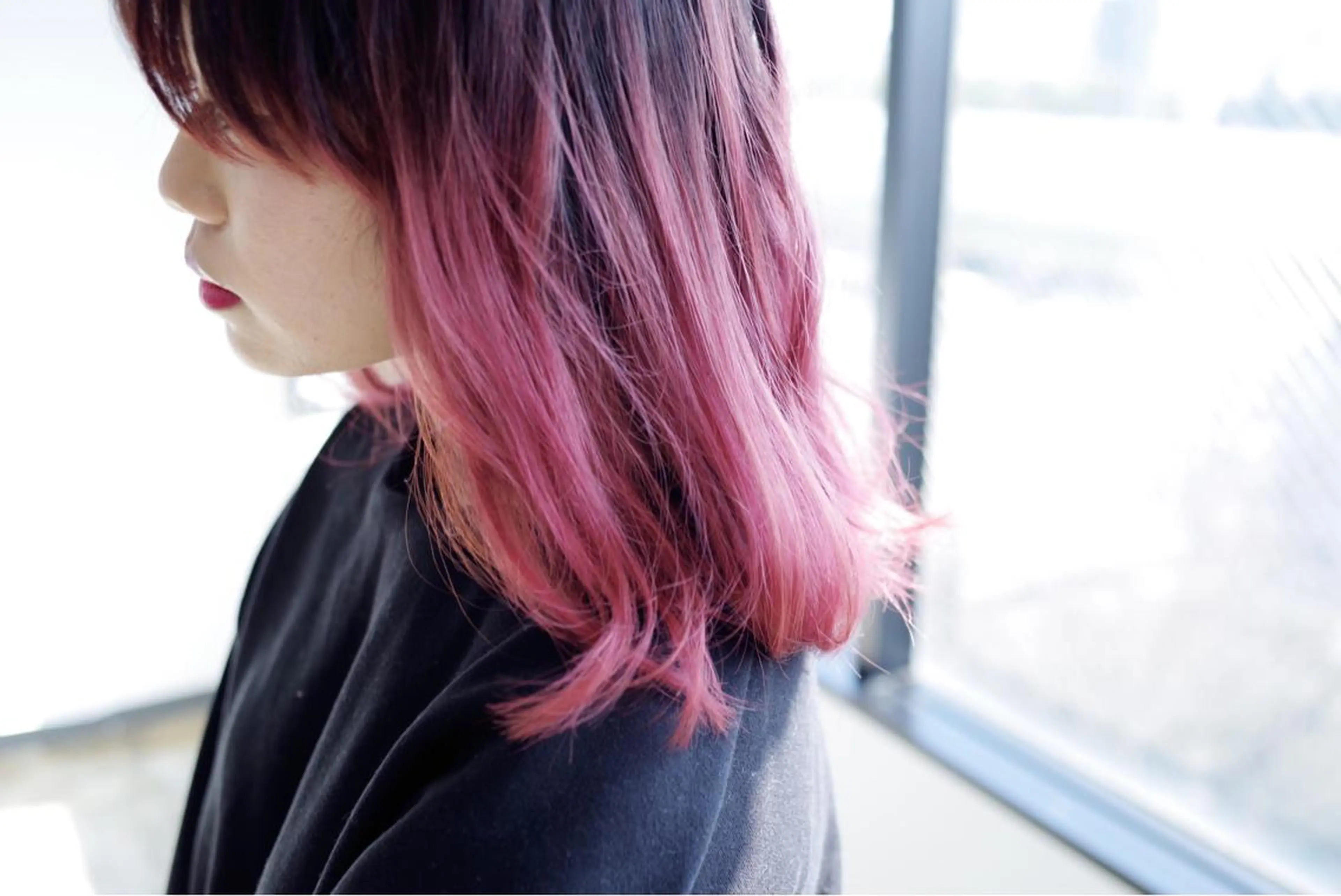 ミディアム カラー ヘアアレンジ クセ毛お悩みの方 四宮桂佑のヘアスタイル