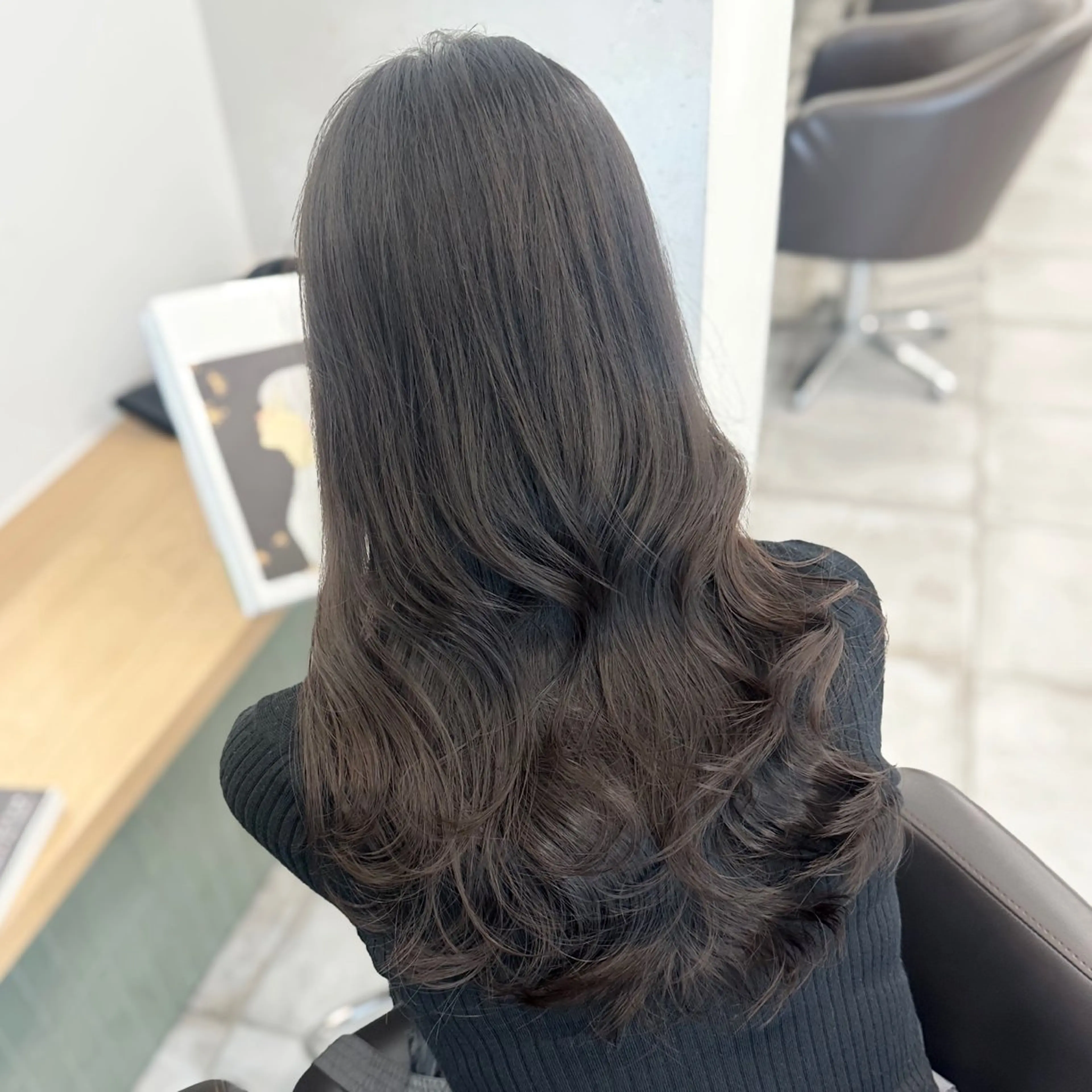 ロング カラー カット ヘアカラー トリートメント ブリーチなし/レイヤ ー特化🌈Tommyのヘアスタイル