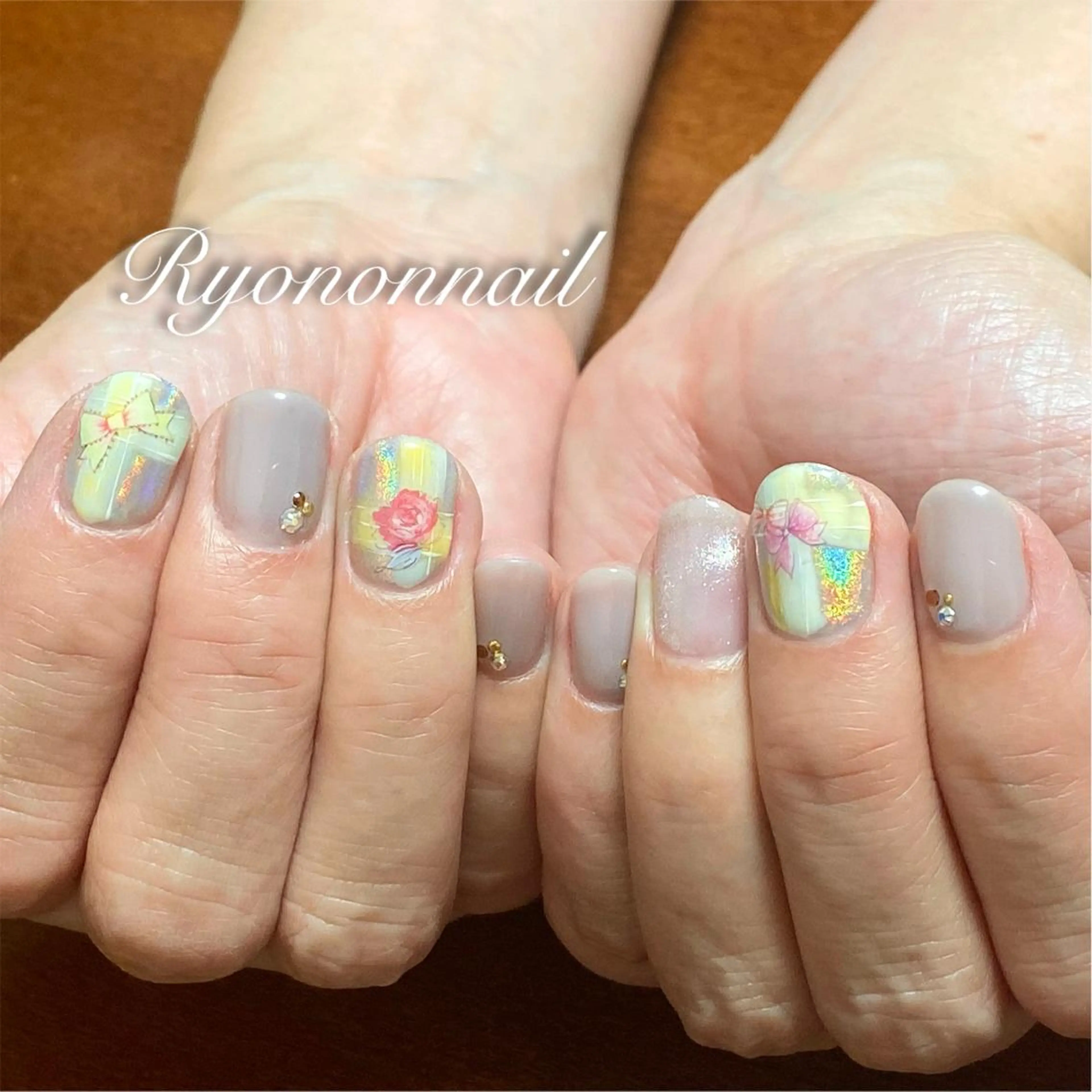 ネイル Ryononnail(リョノンネイル)所属・Ryononnail 上谷典子のネイルデザイン