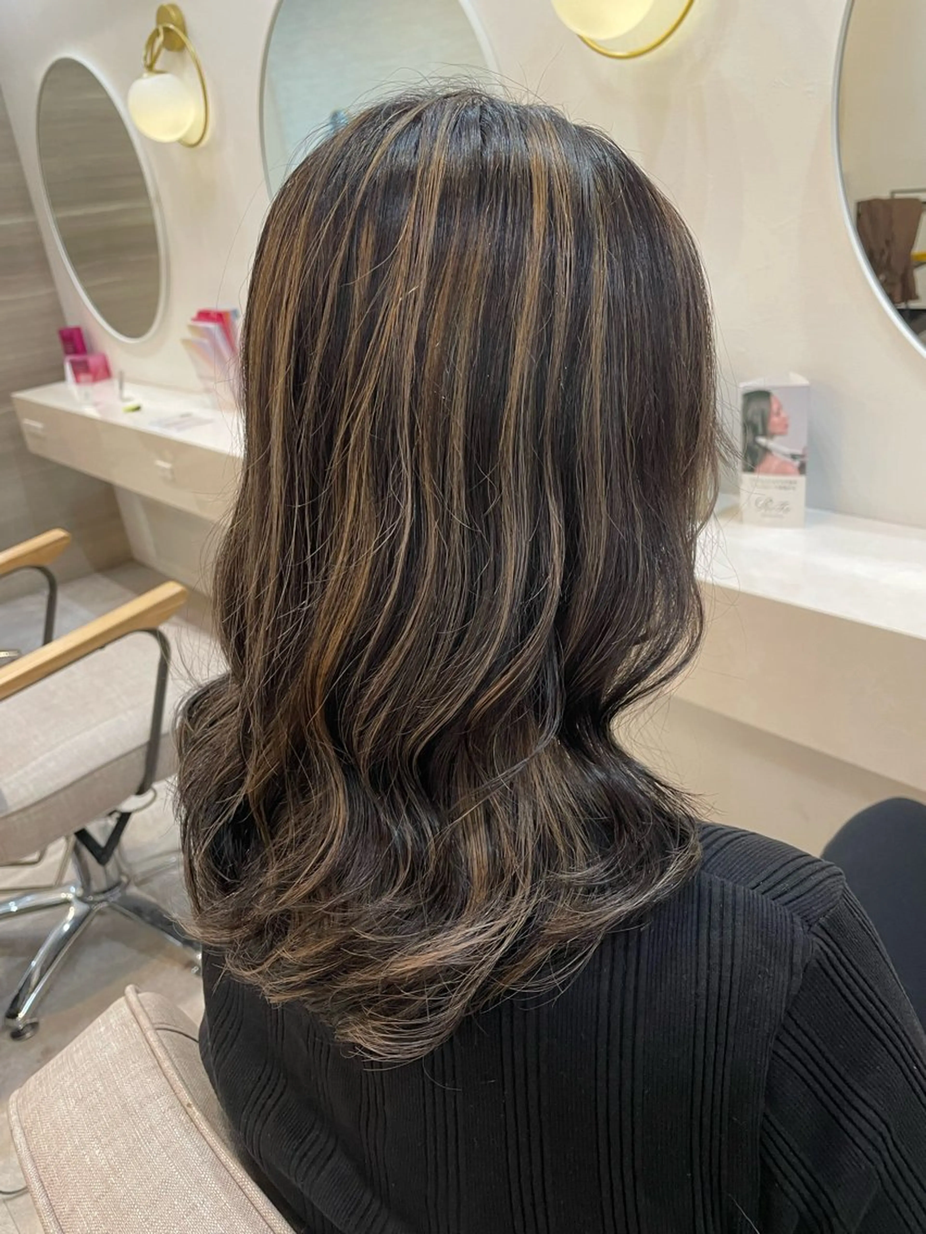 ロング カラー himari/カラー モデル募集🤎/熊谷のヘアスタイル