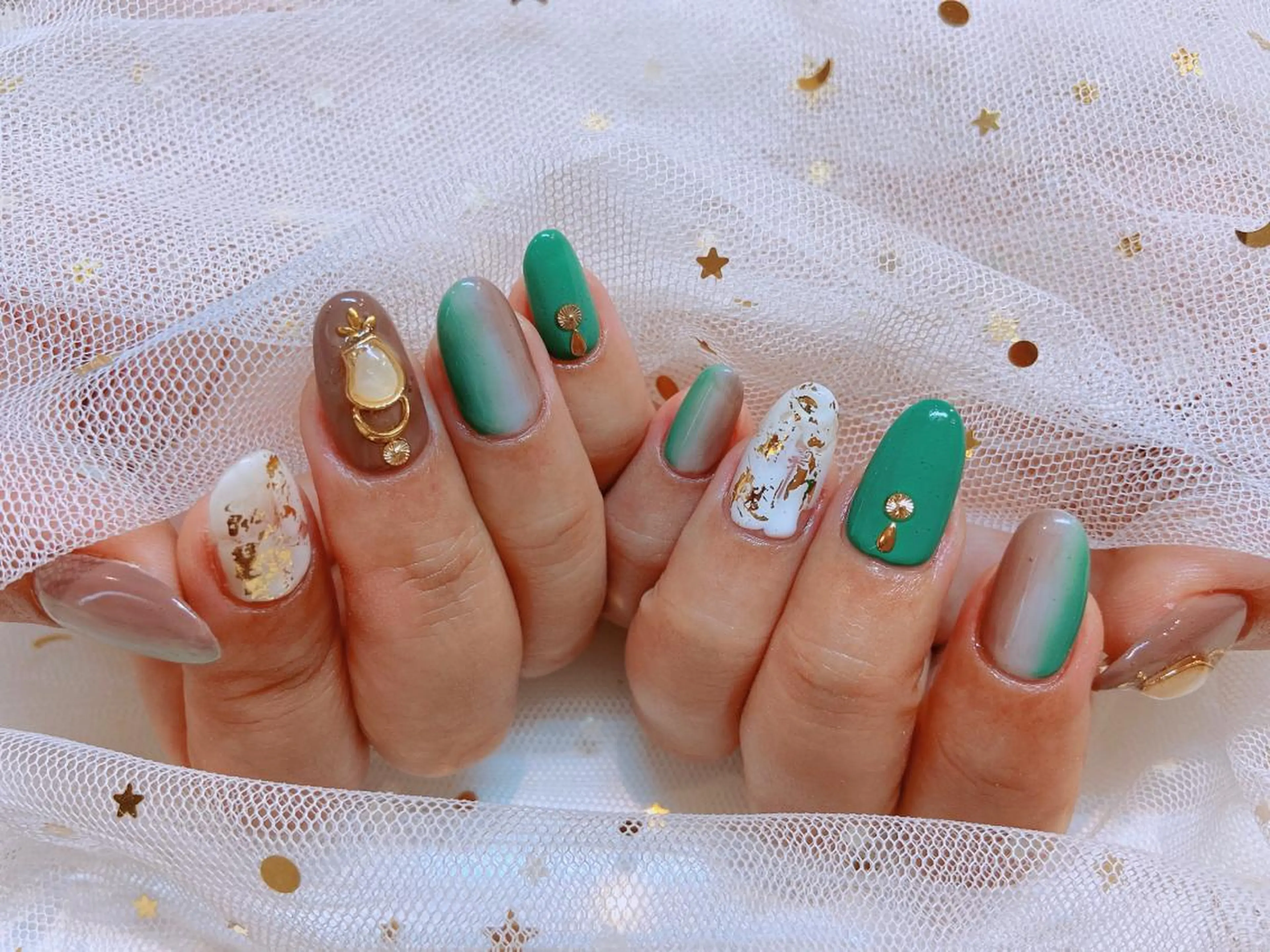 ネイル 長さだし専門店 M2　rikaのネイルデザイン