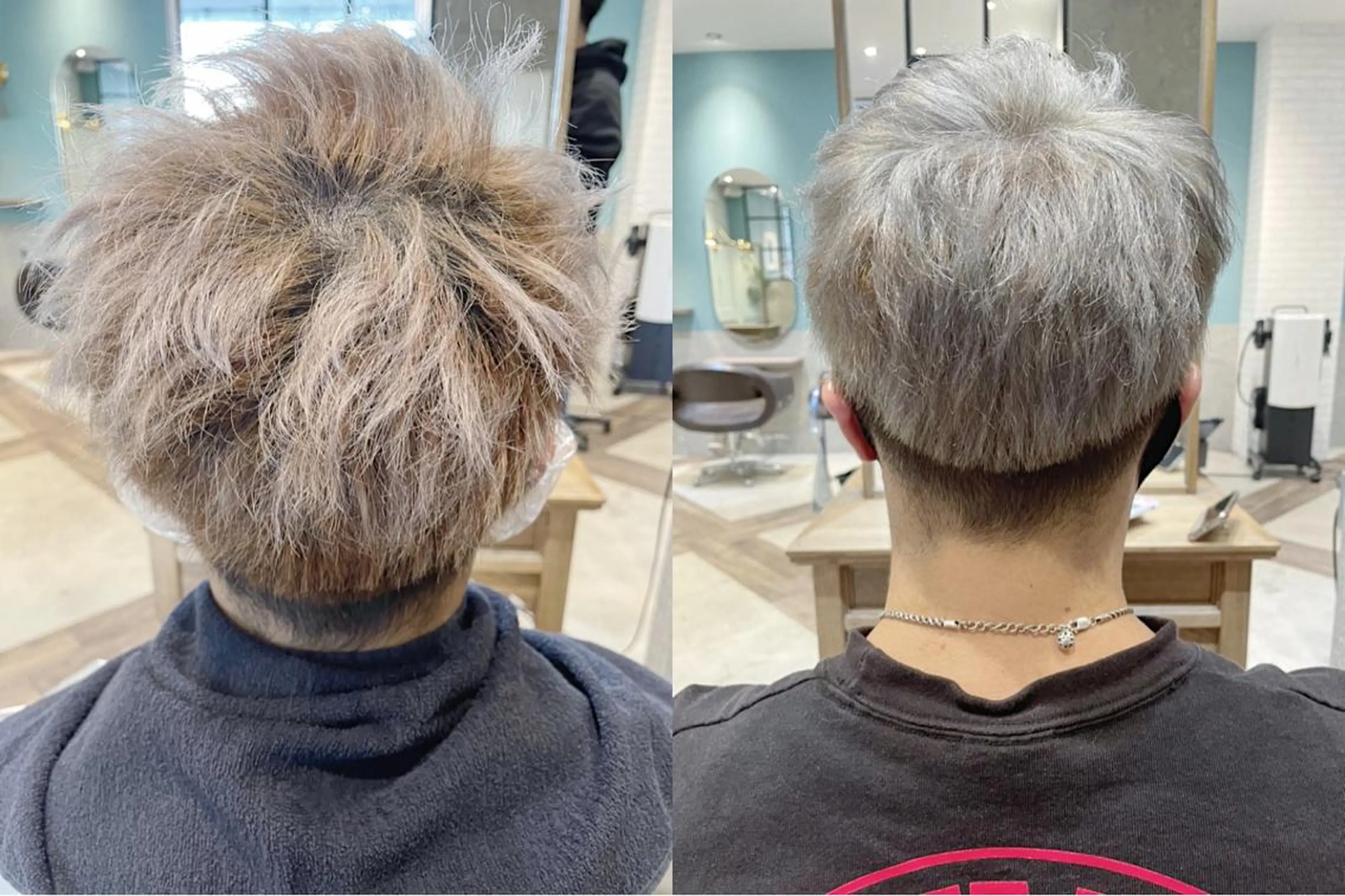 カラー メンズ ケアブリーチ /髪質 改善/古橋圭史郎のヘアスタイル