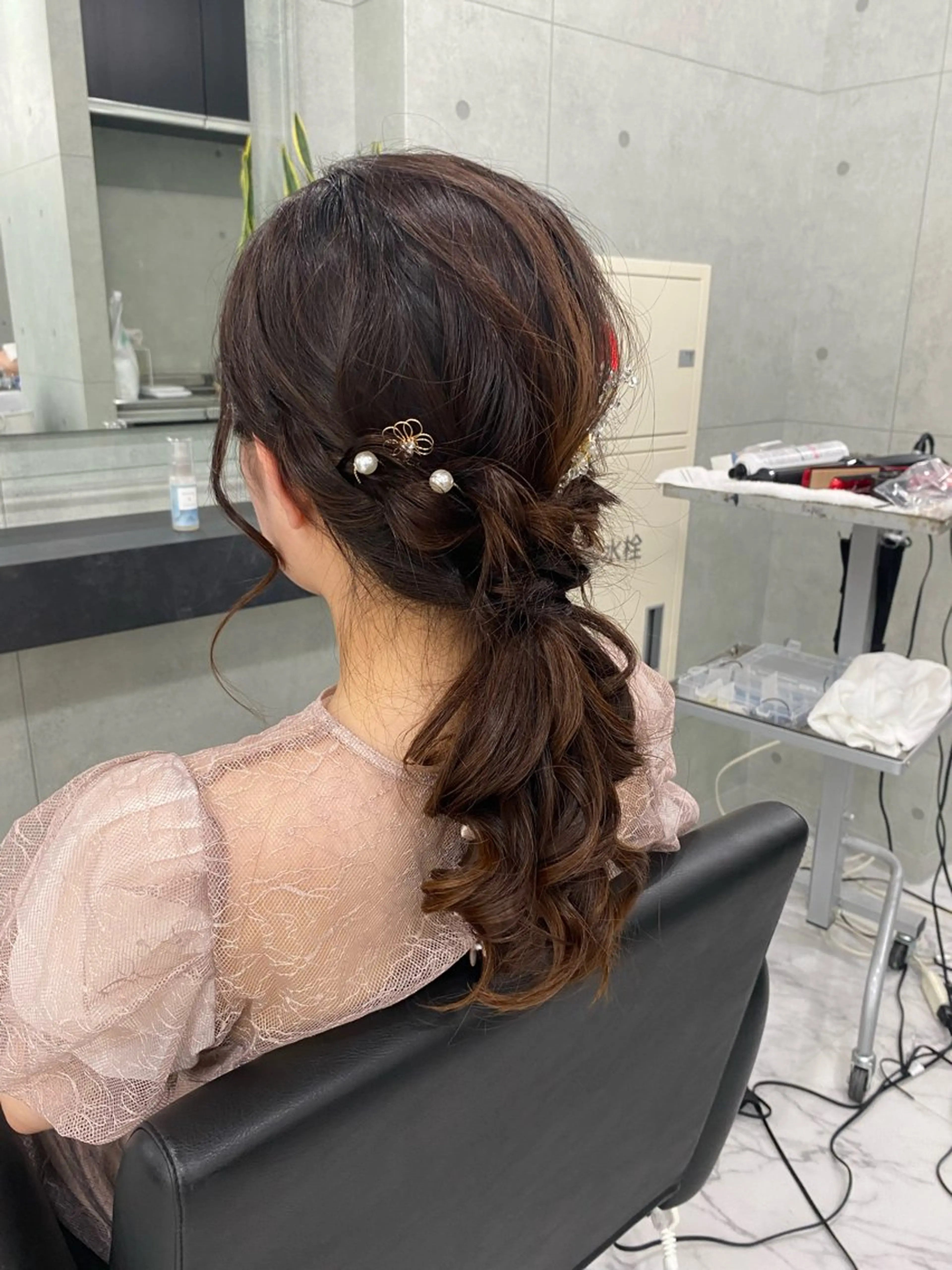 ヘアアレンジ Endearing所属・Endearing 北澤那未🌟銀座のヘアスタイル