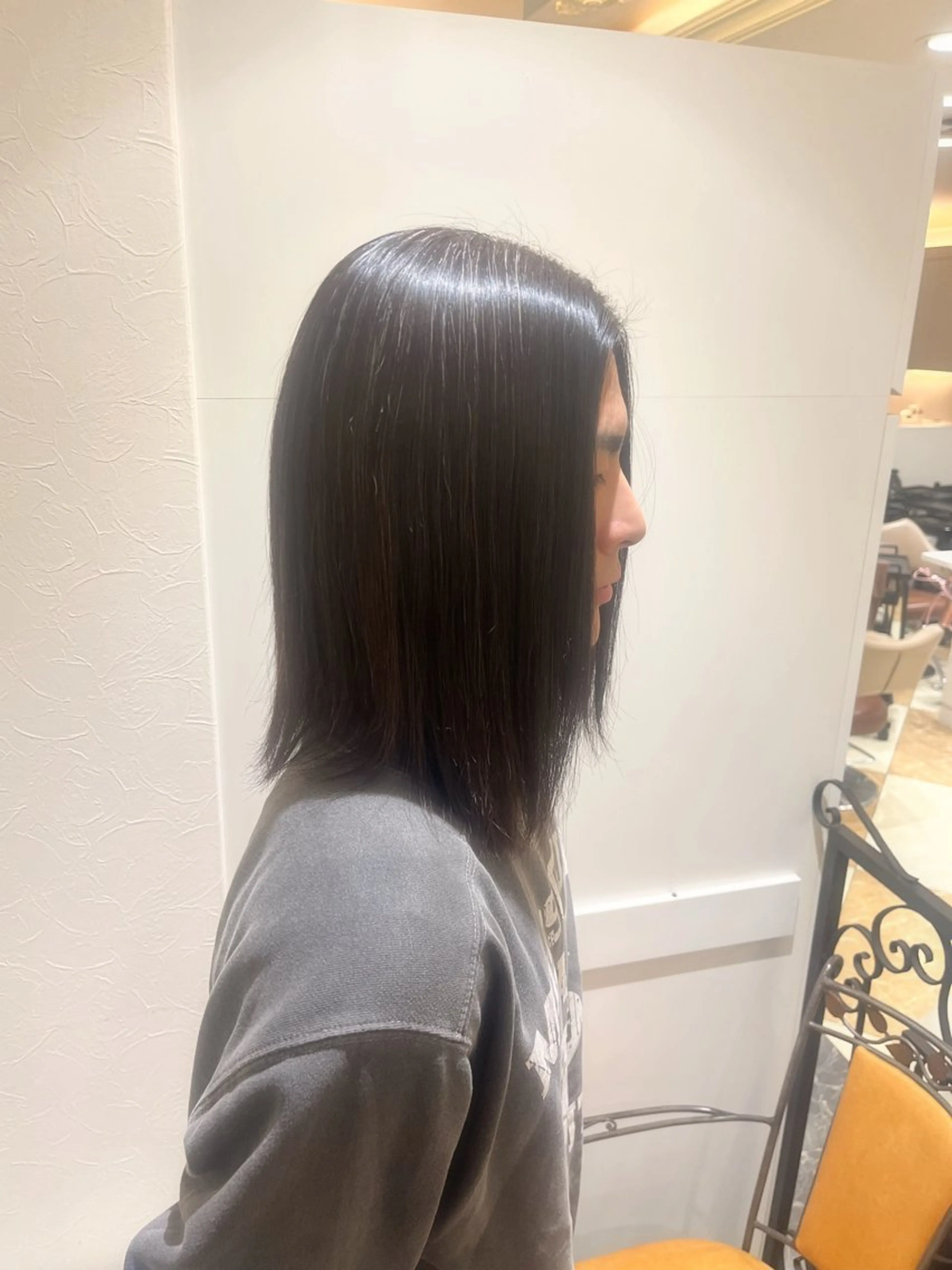 パーマ 縮毛矯正 あいしぇ Ash川口のヘアスタイル