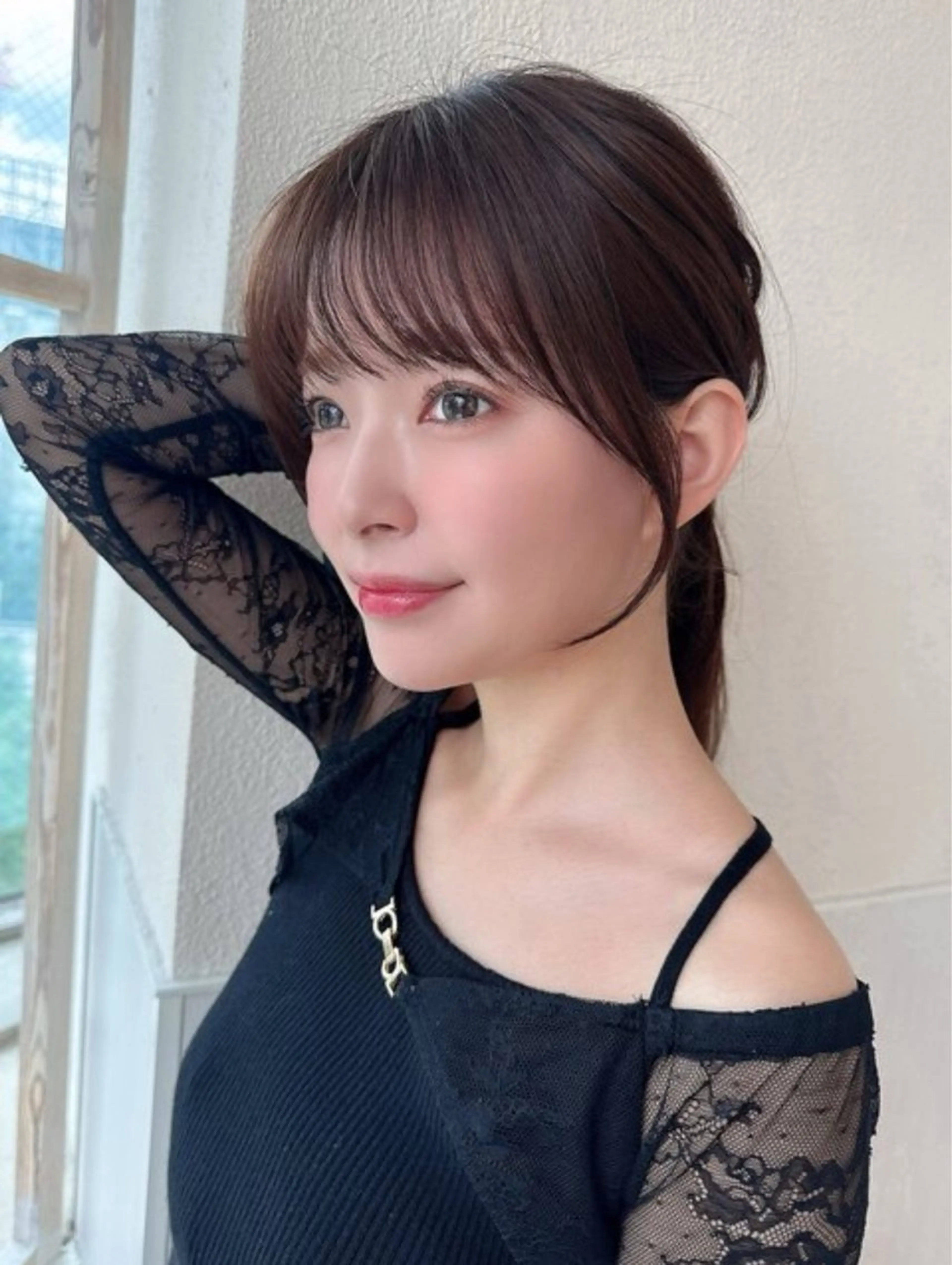 ミディアム 塩江 南心のヘアスタイル