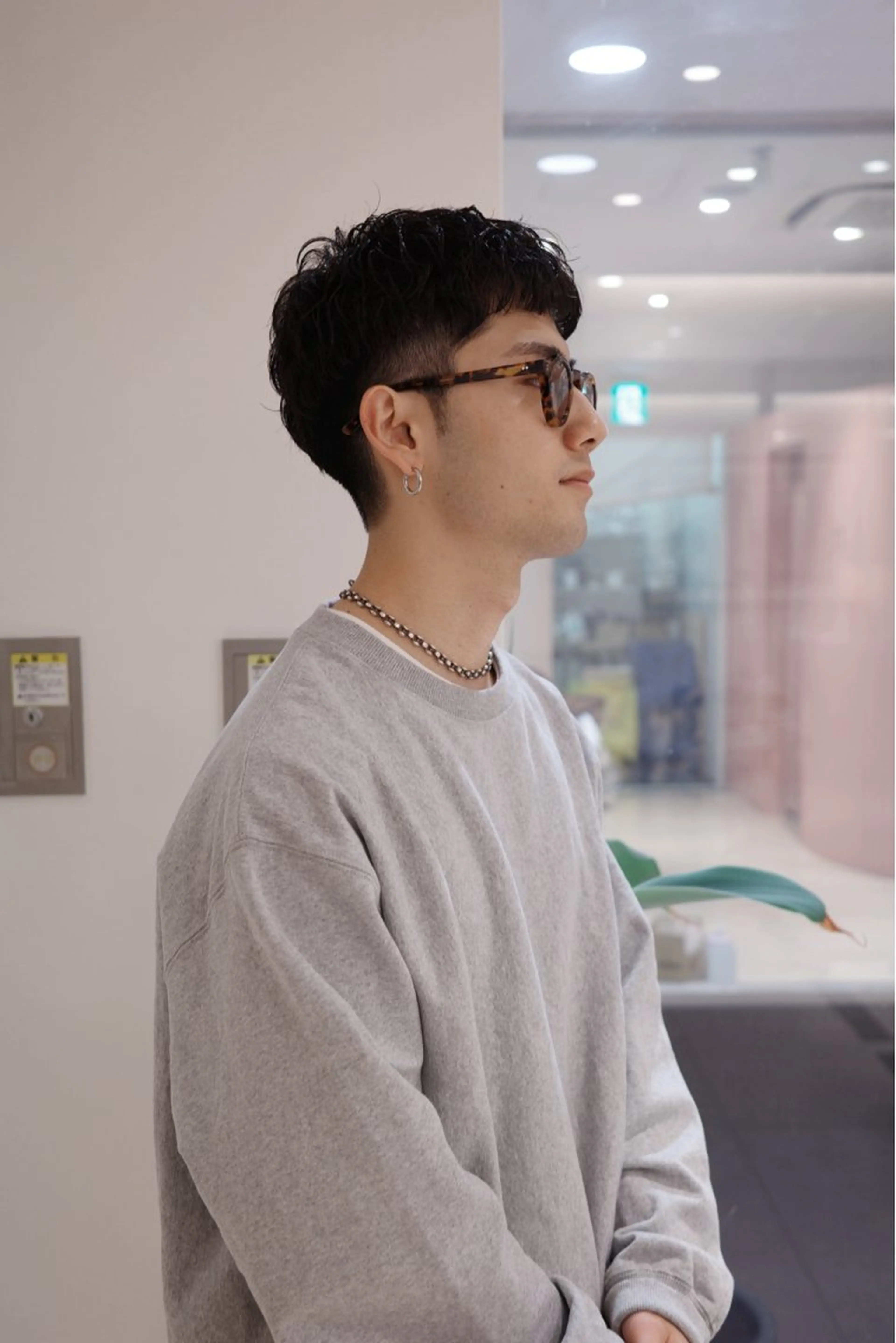 パーマ メンズ カット ヘッドスパ メンズヘア/レイヤー /ボブ山内春輝のヘアスタイル