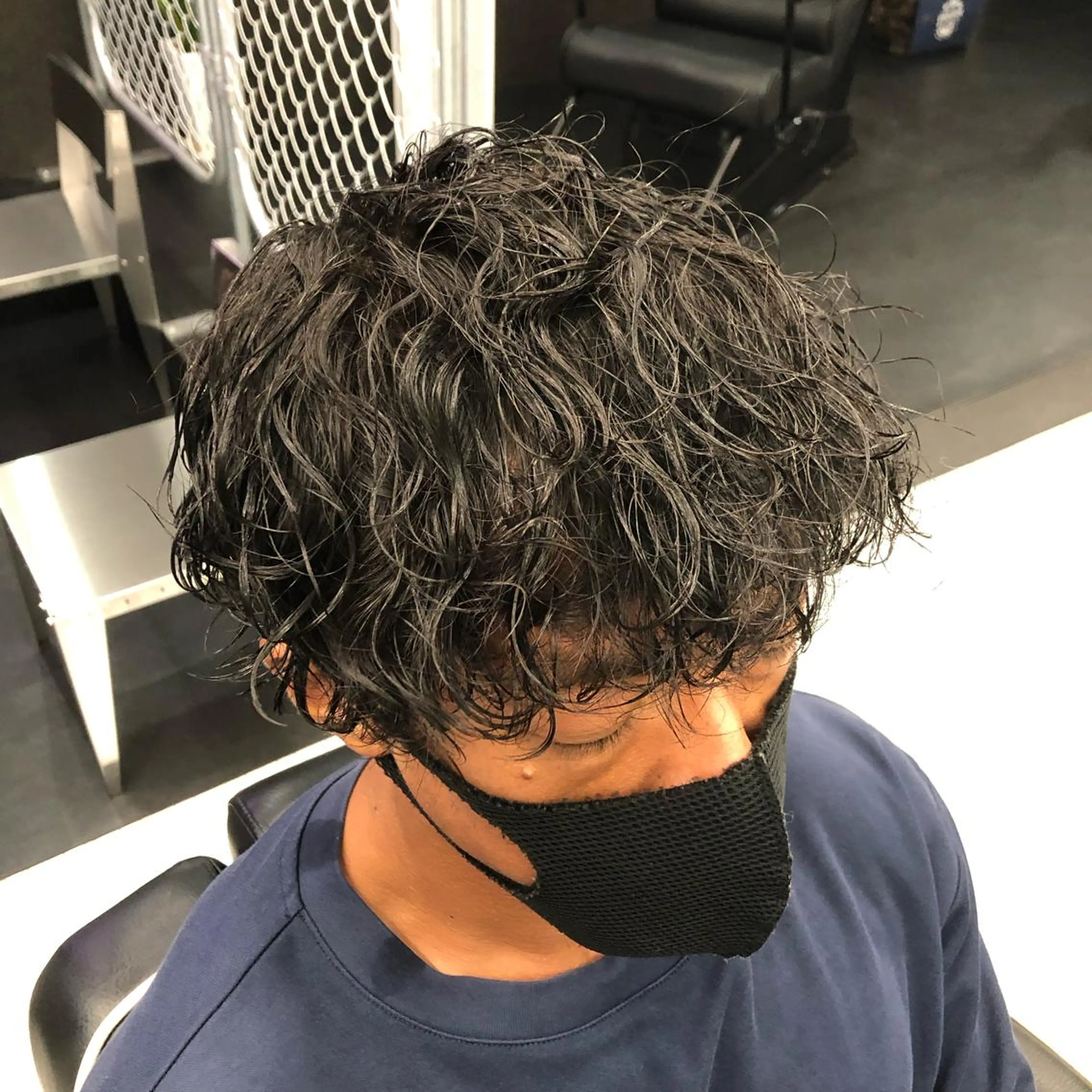 パーマ メンズ 大塚 大飛のヘアスタイル