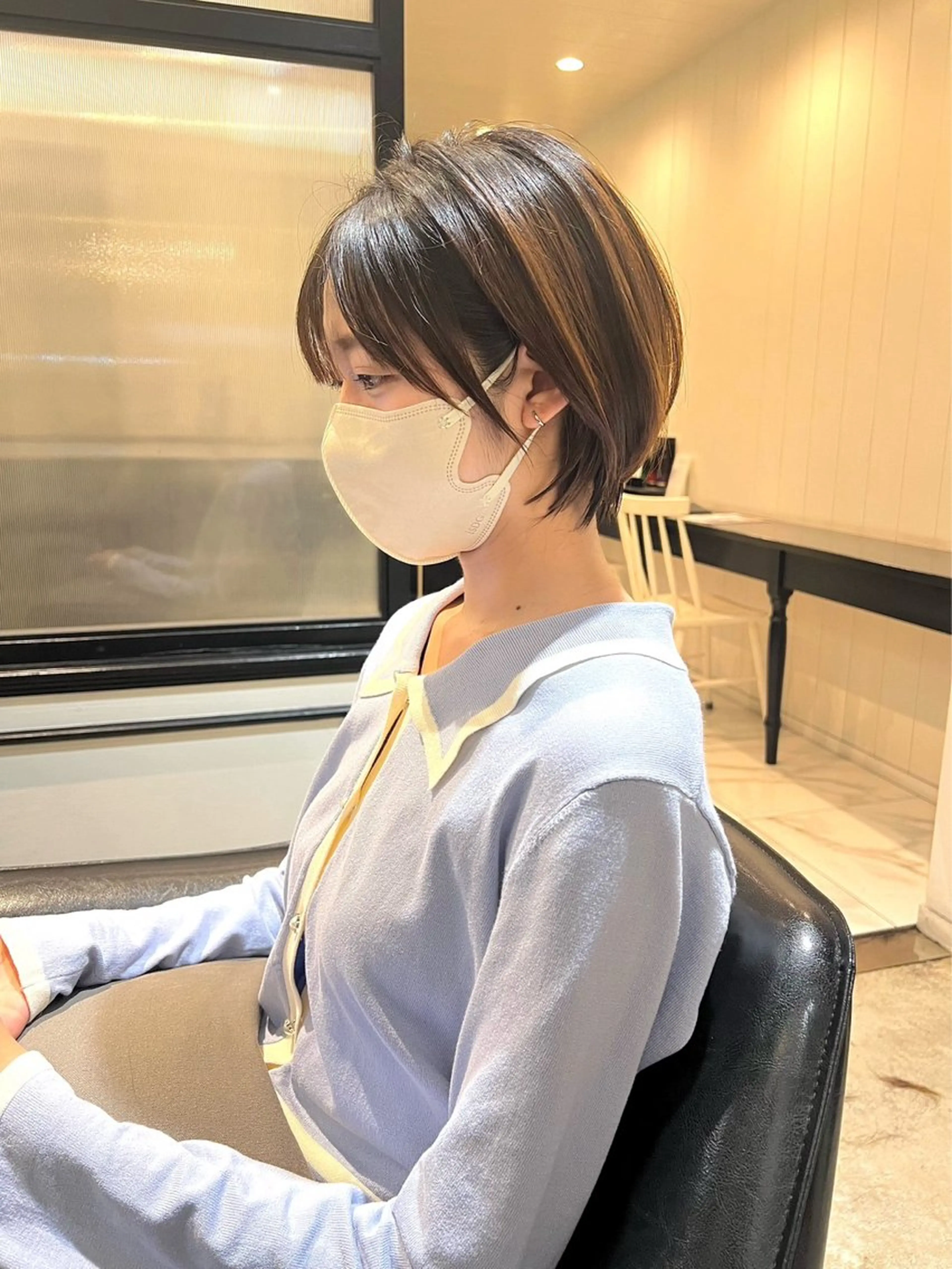 ショート ショートボブ ボブ ショートヘア COCO design所属・TR付きカット無料✨ ✨いのうえもなみのヘアスタイル