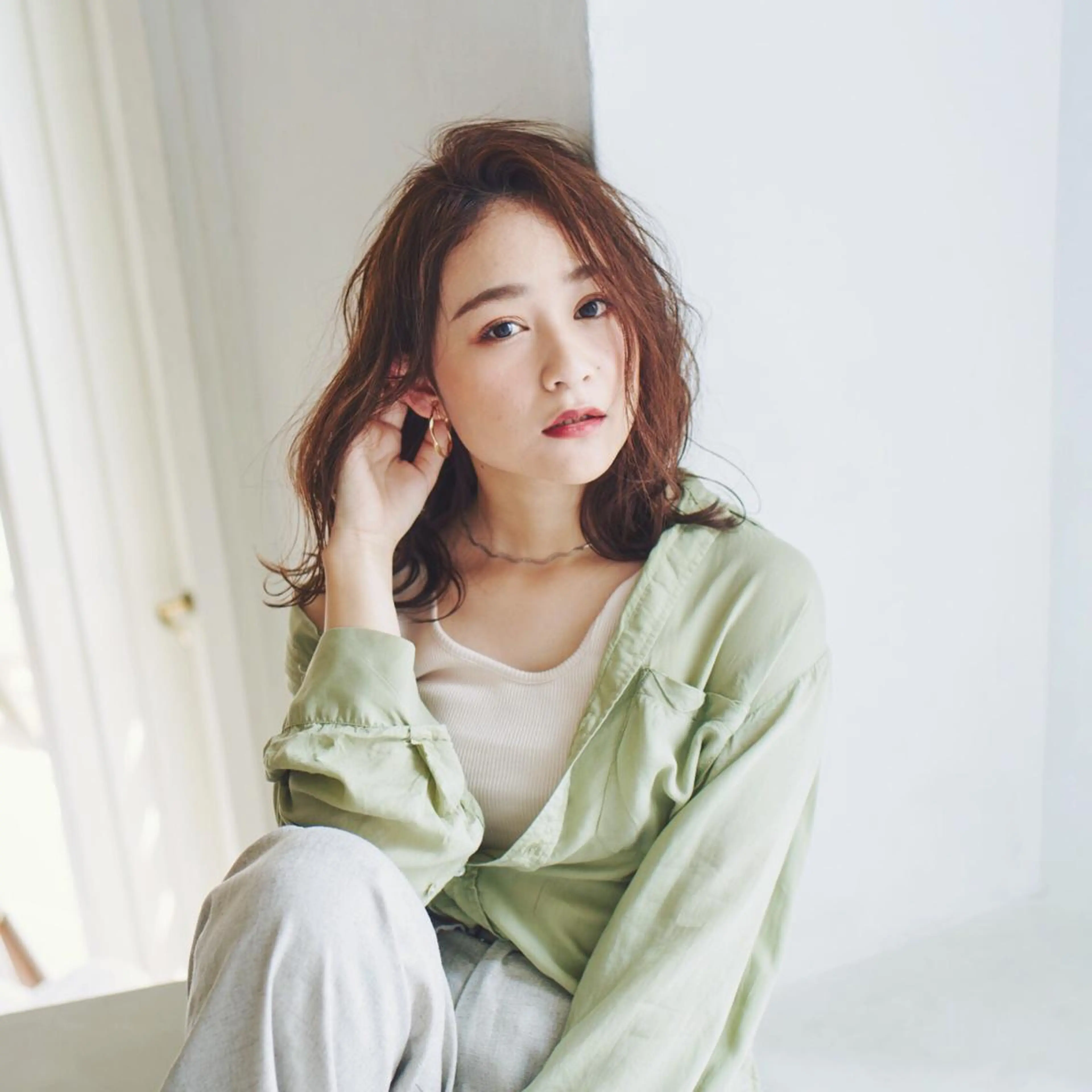 セミロング LIEN HAIR【リアンヘアー】所属・【髪質改善】 梅田　聡のヘアスタイル