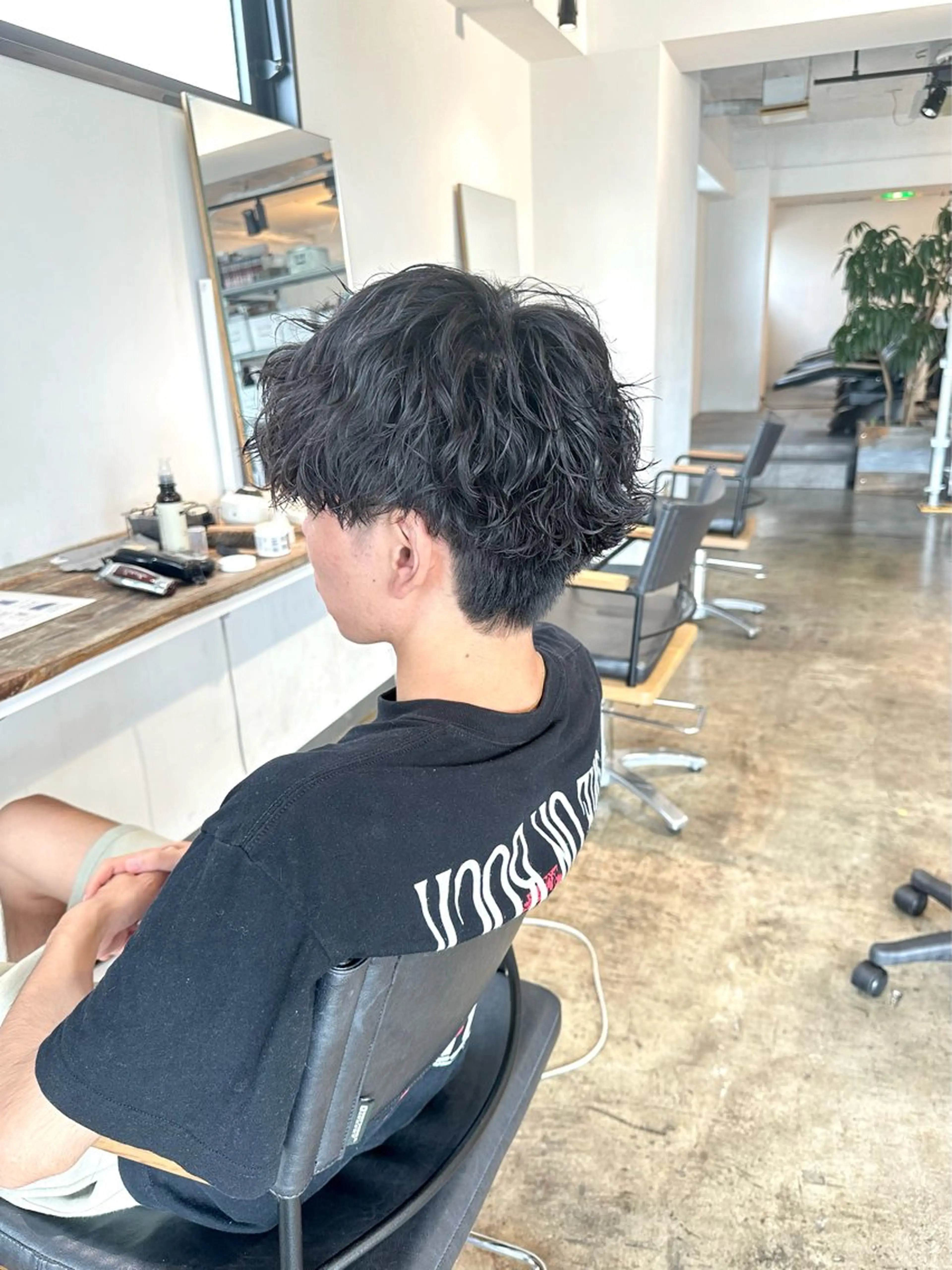 メンズ マッシュ メンズパーマ メンズツイストパーマ 波巻きパーマ ツイストパーマ カット ヘアカラー パーマ トリートメント 骨格補正施術/メンズ 専門美容師/YUYAのヘアスタイル