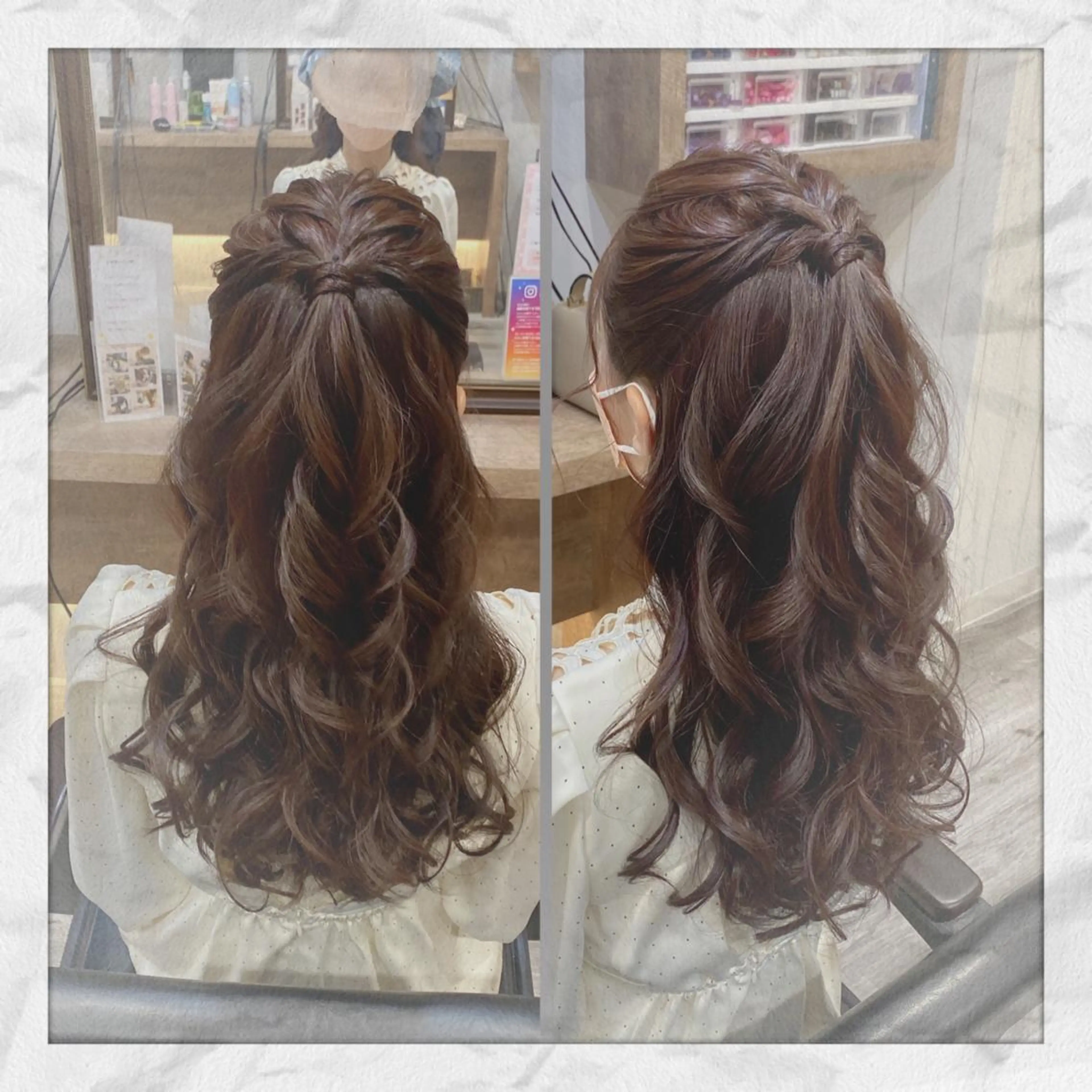 ロング ヘアアレンジ ヘアセット ヘアセット/着付け 𓇼 松本 夏美𓇼のヘアスタイル