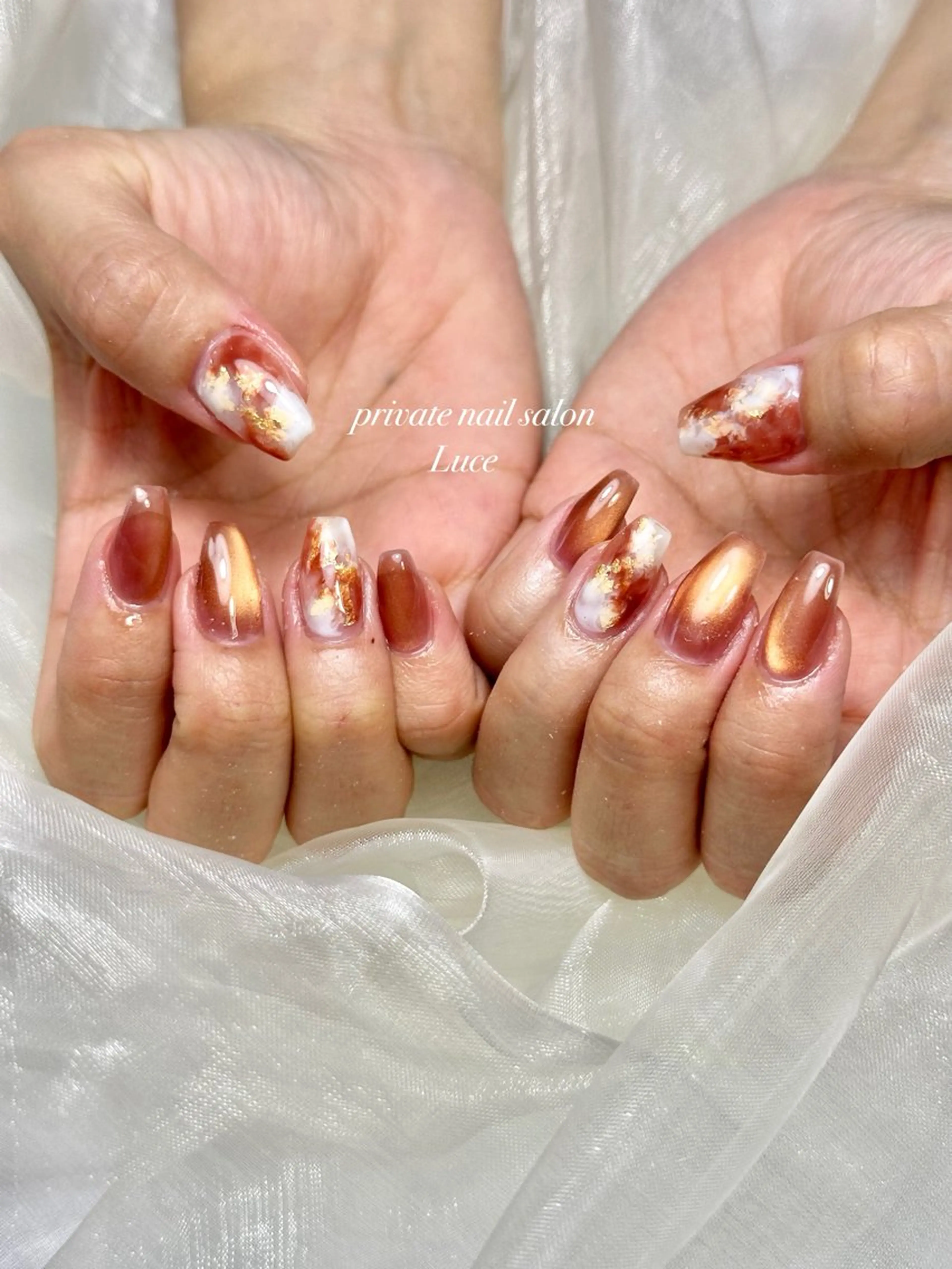 ネイル ハンドネイル nailsalon Luce🕊️のネイルデザイン