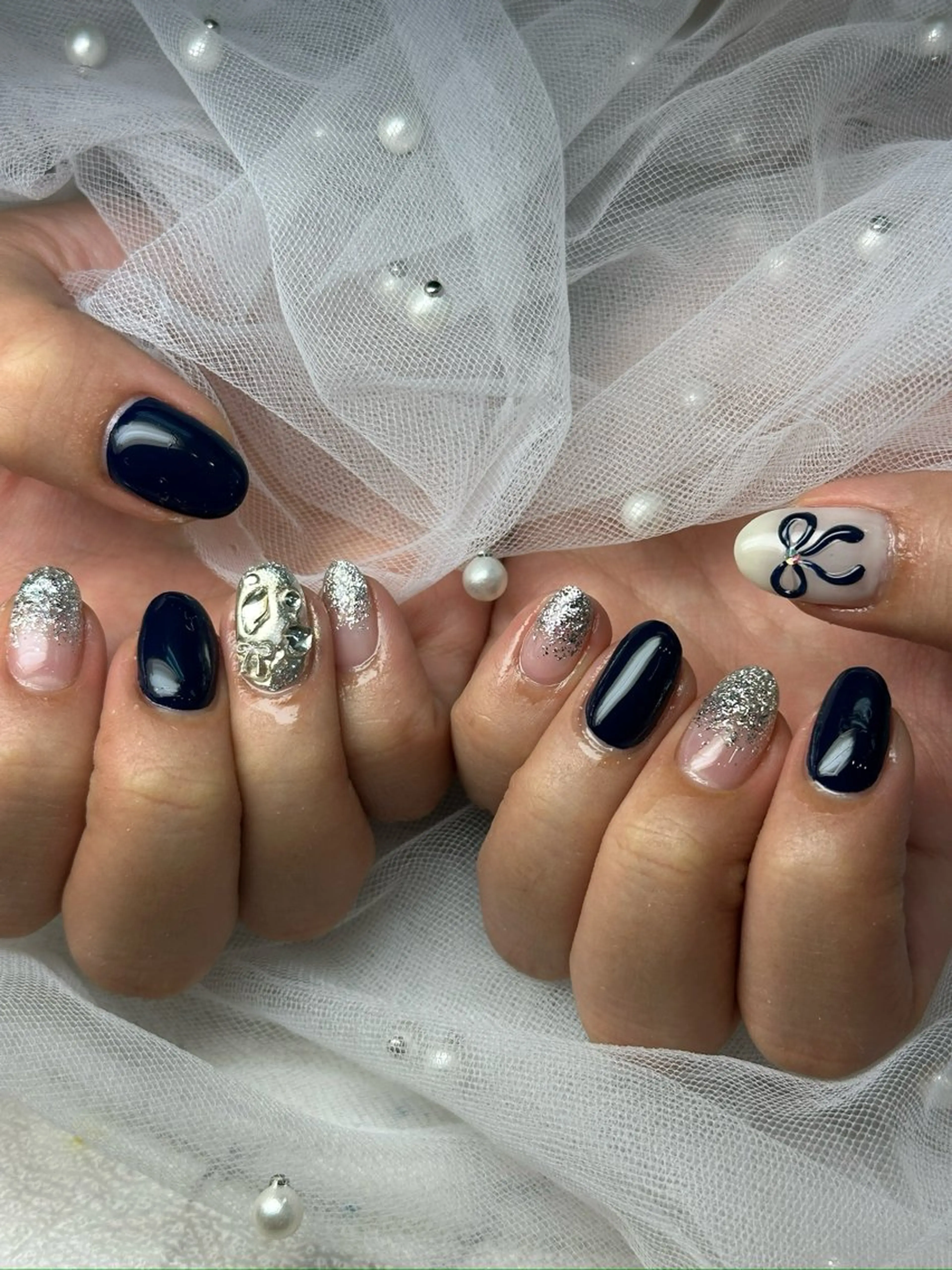 ネイル ハンドネイル Queennail 北堀江AYAのネイルデザイン