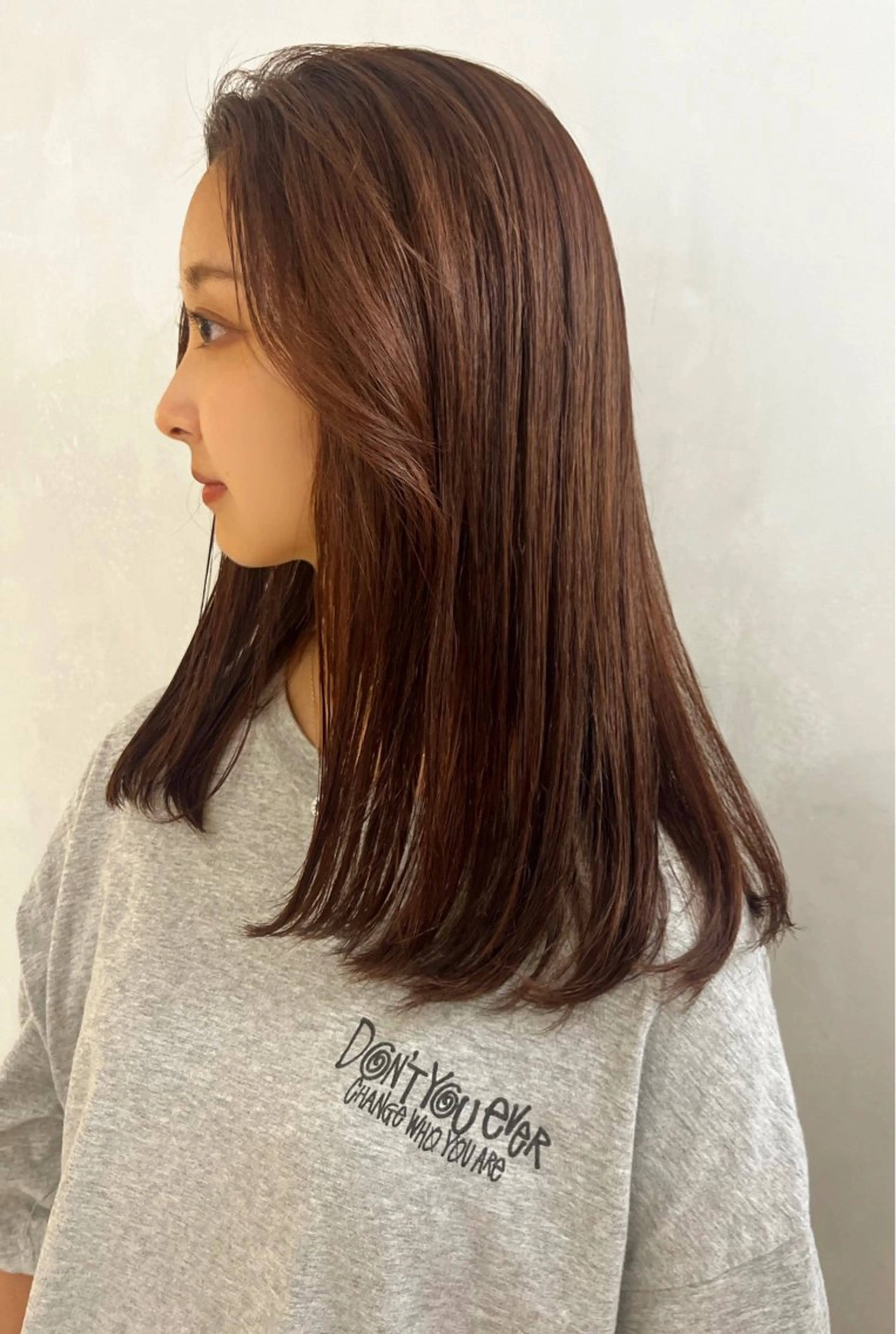 セミロング カラー モリシゲ ヒカリ🦕🐬のヘアスタイル