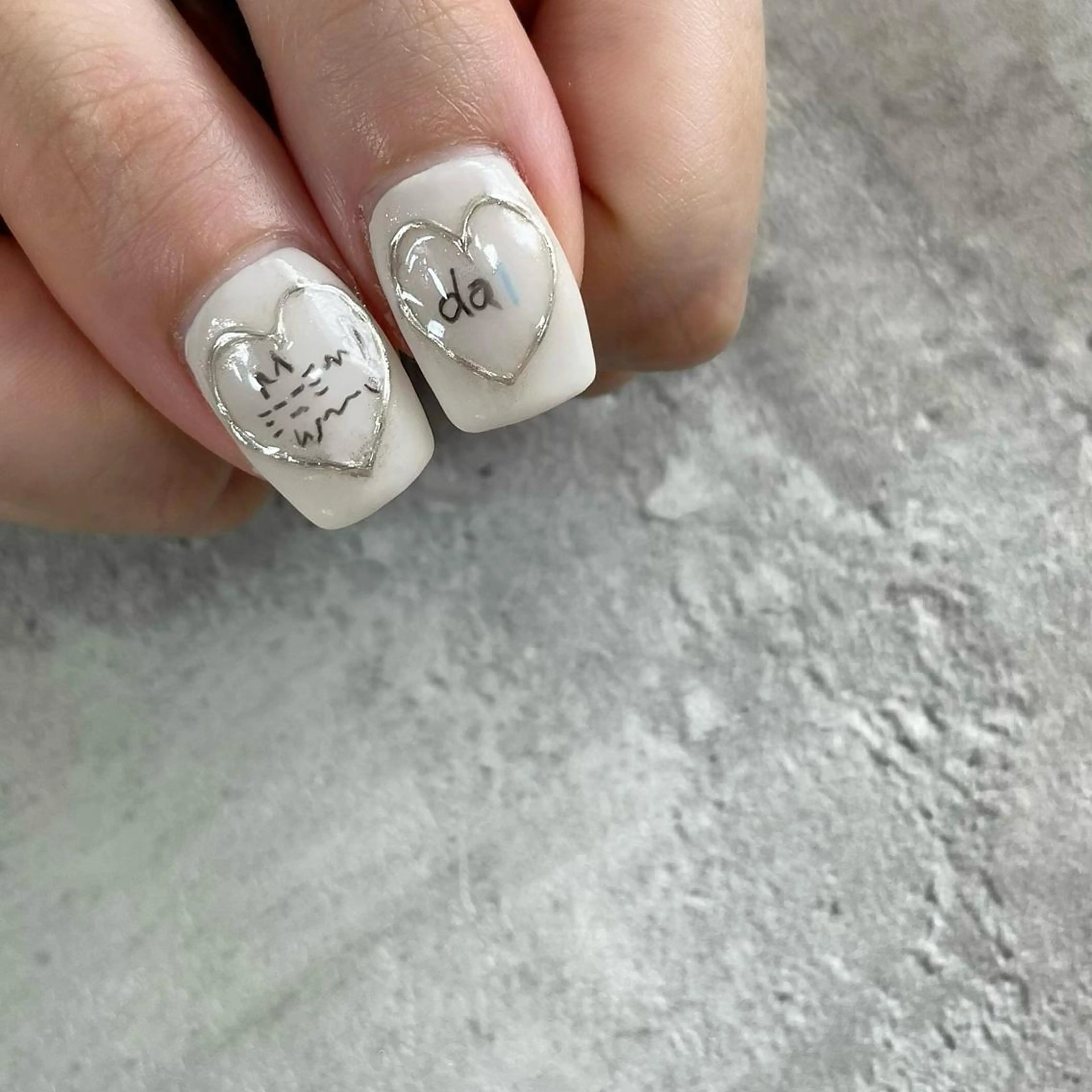 ネイル 東 千夏のネイルデザイン