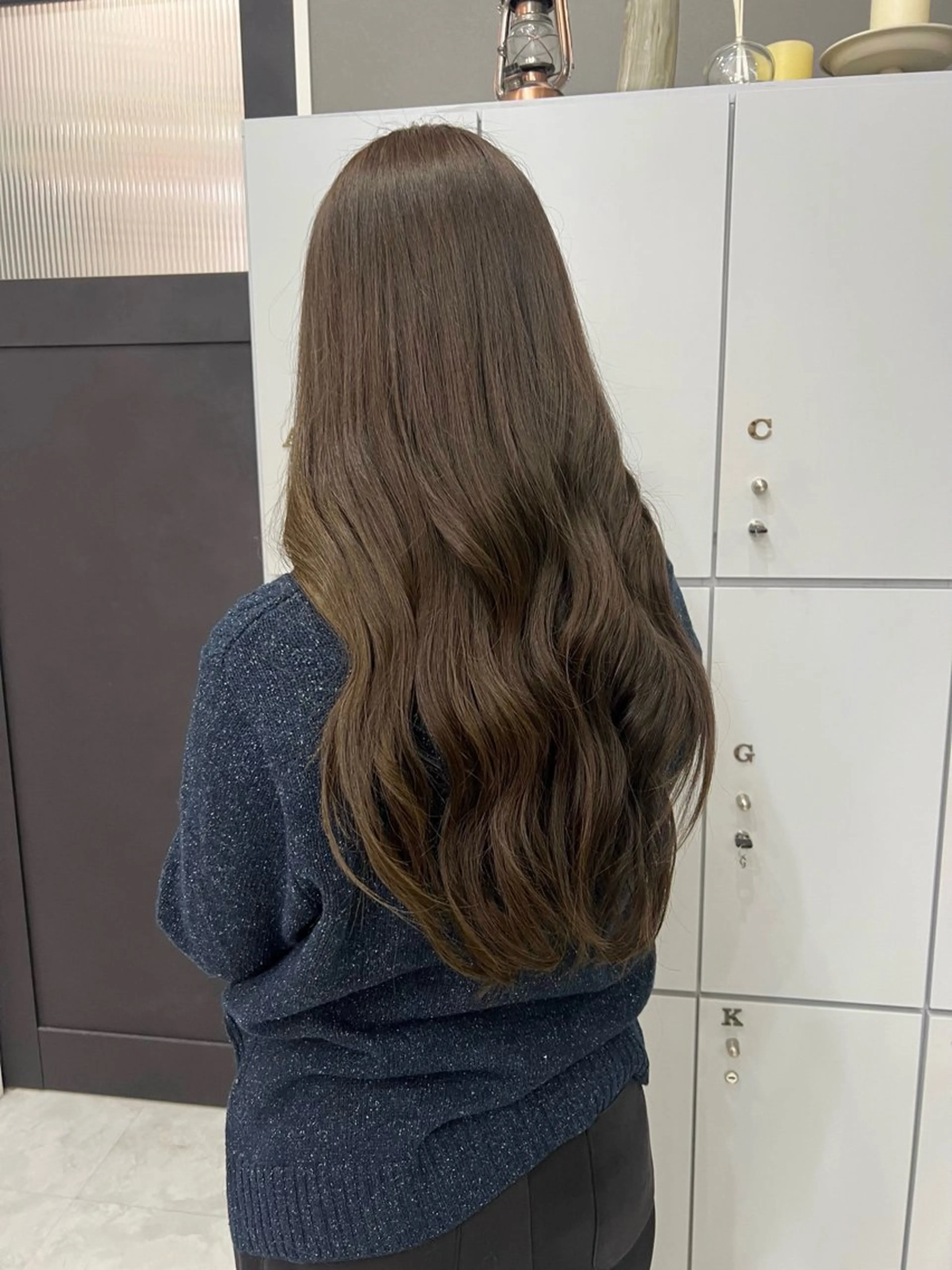 ロング カラー ヘアカラー 佐藤 玲杏のヘアスタイル