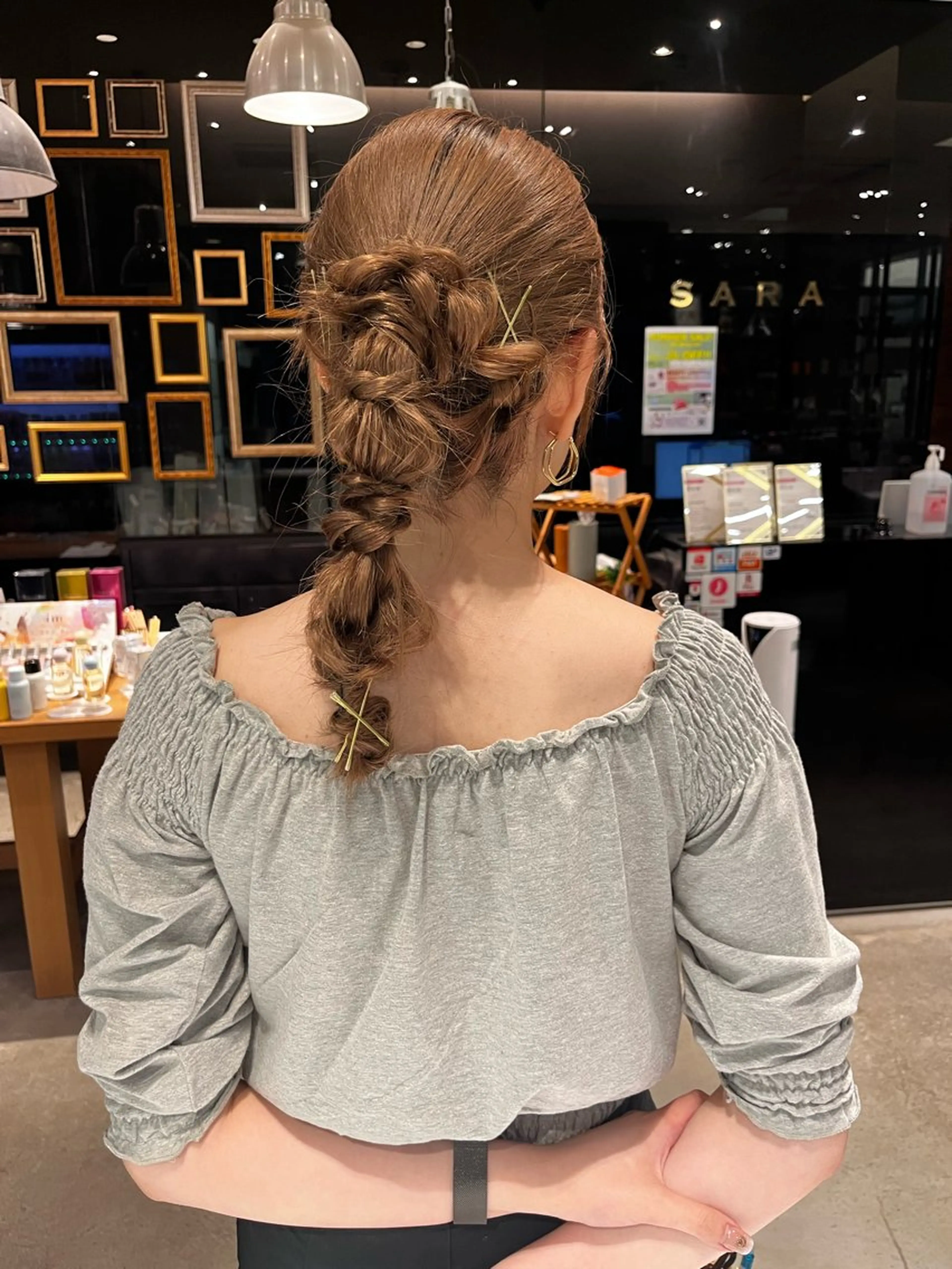 ヘアアレンジ niko RINKAのヘアスタイル