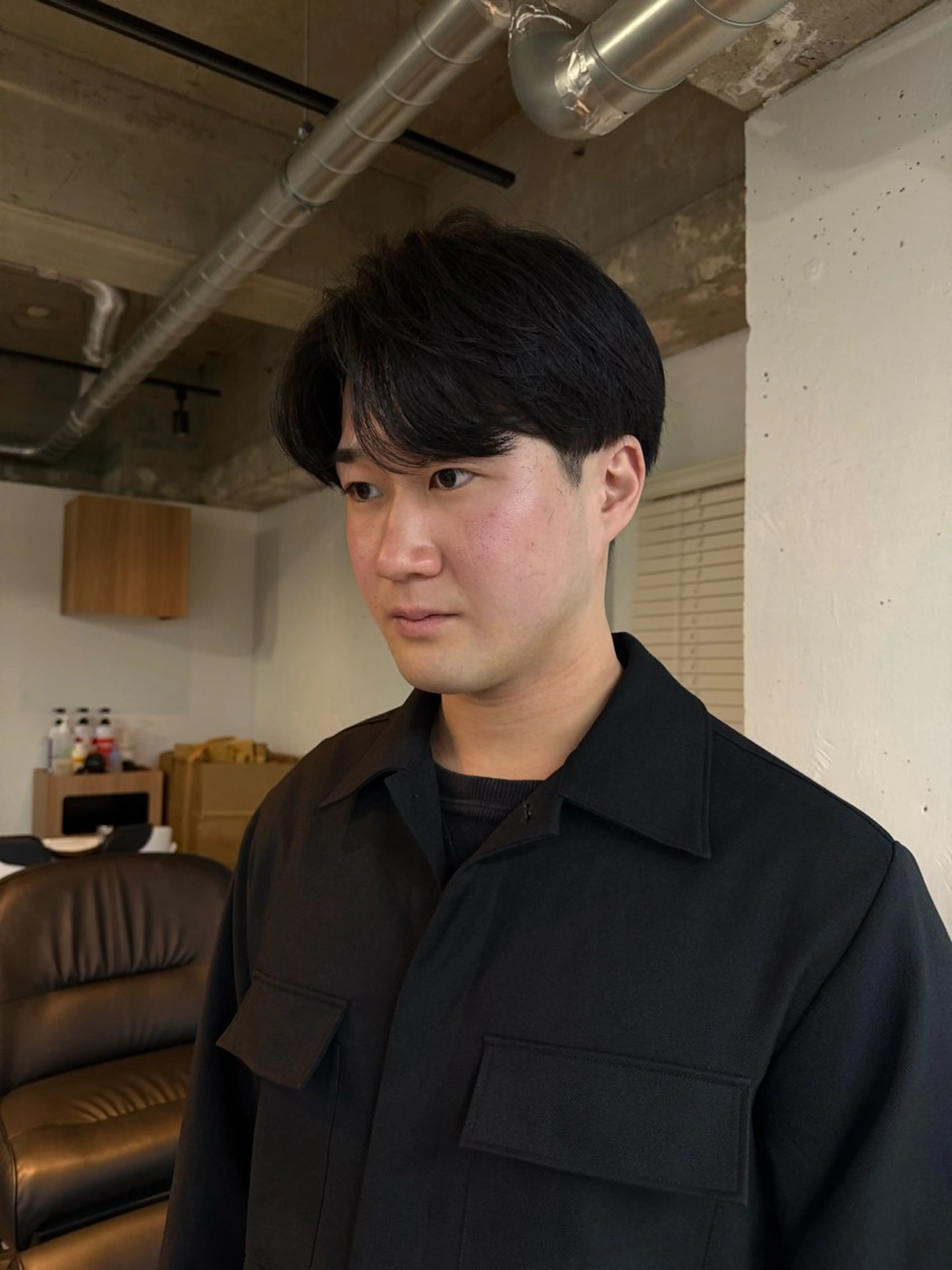 メンズ パーマ kaede/ 韓国 メンズパーマのヘアスタイル