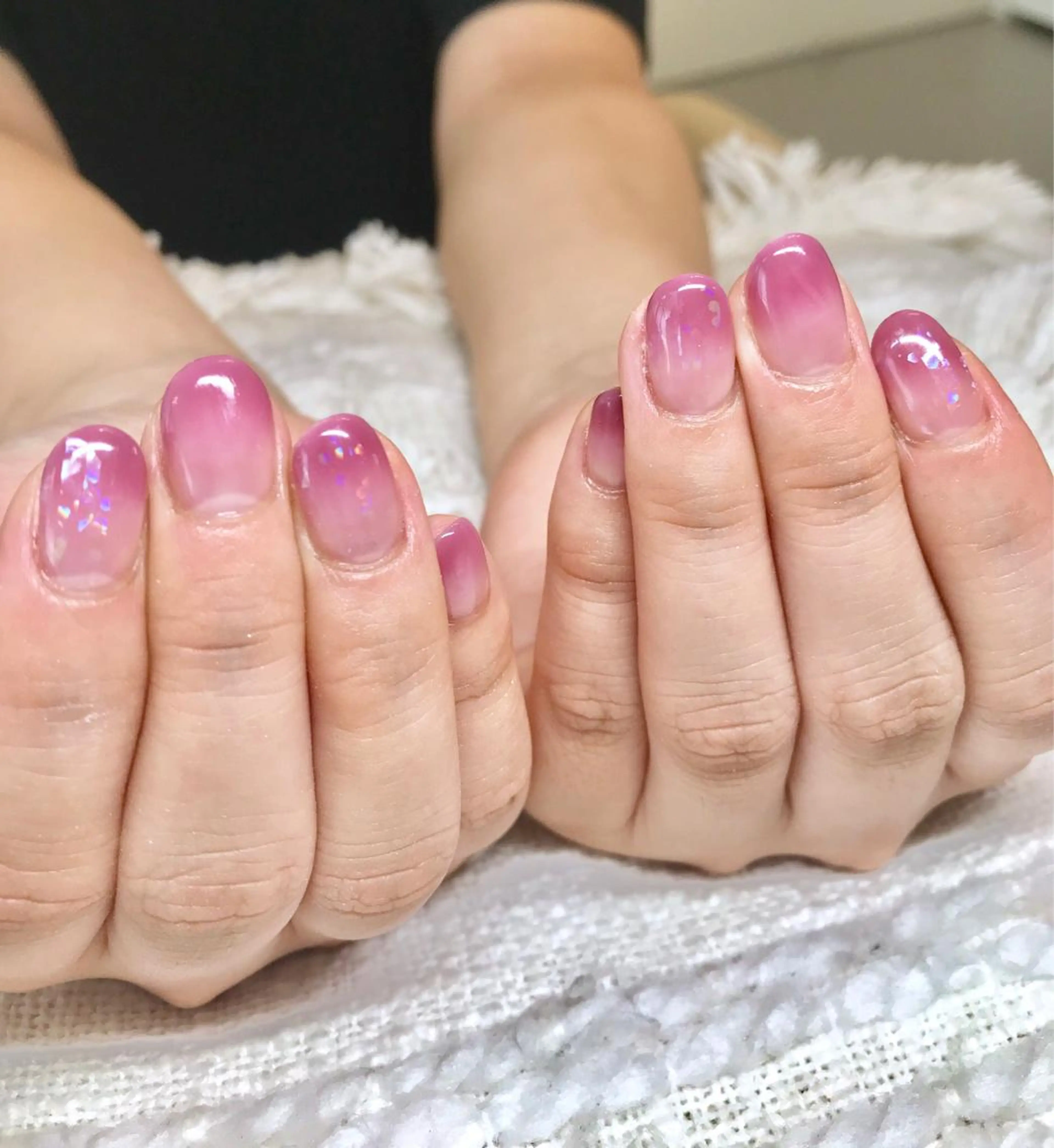 ショート カラー ネイル ピンクカラー ピンク ハンドネイル ハンドケア nail&eye Aoのマツエク・マツパデザイン