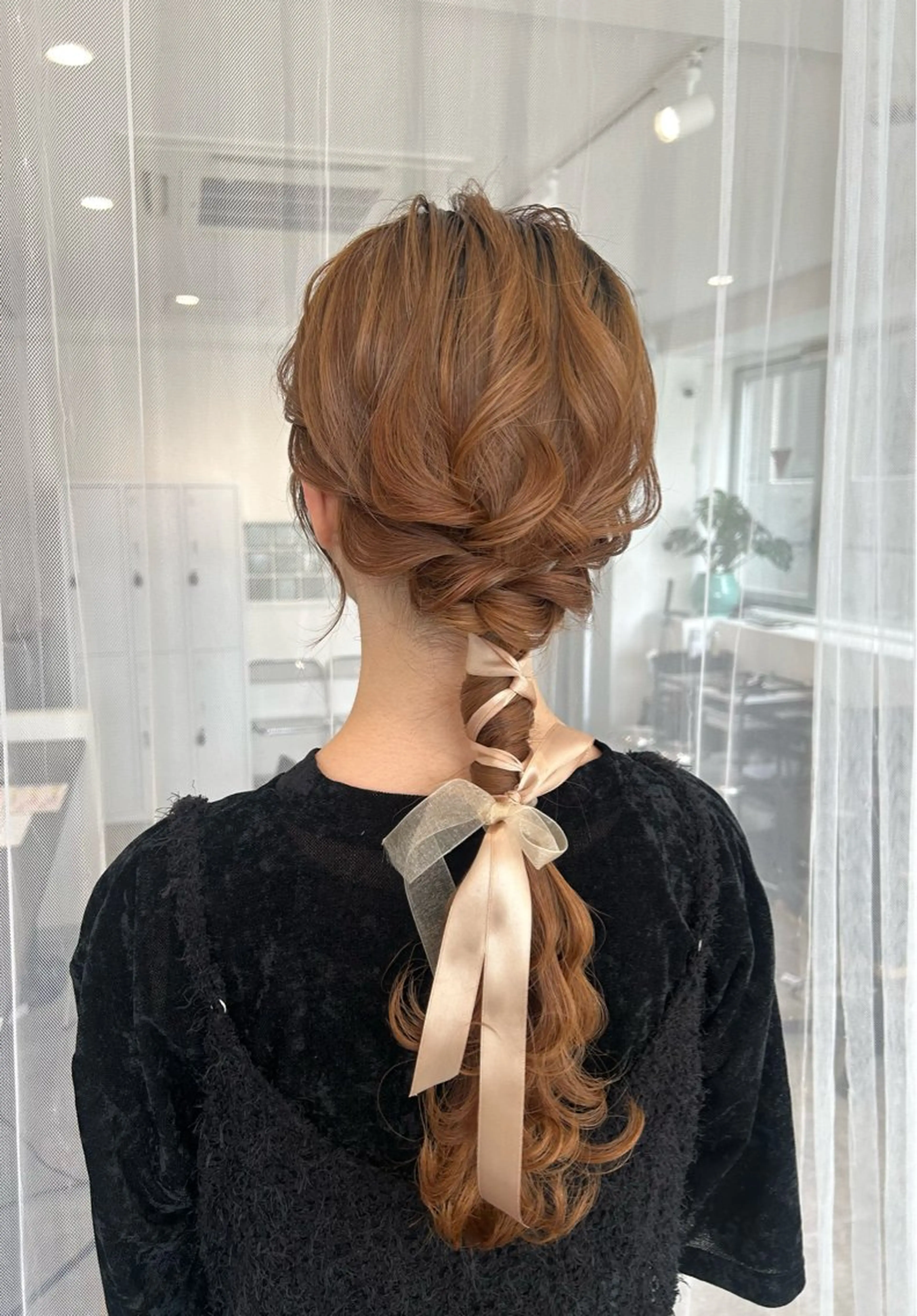ロング ヘアセット Mila Hazukiのヘアスタイル