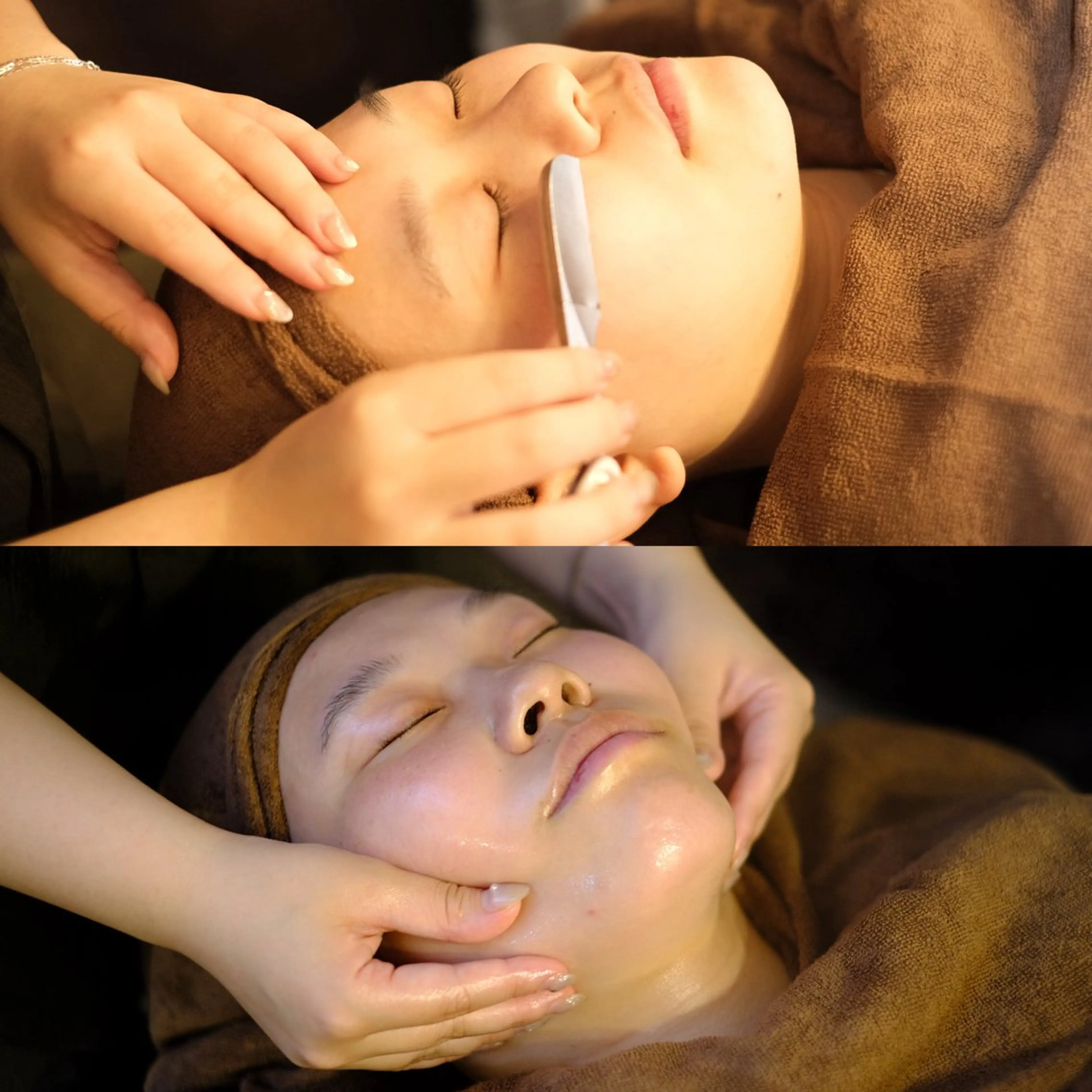 【女性限定/お肌のリラックス】フェイシャルマッサージ＆レディースシェービングの写真