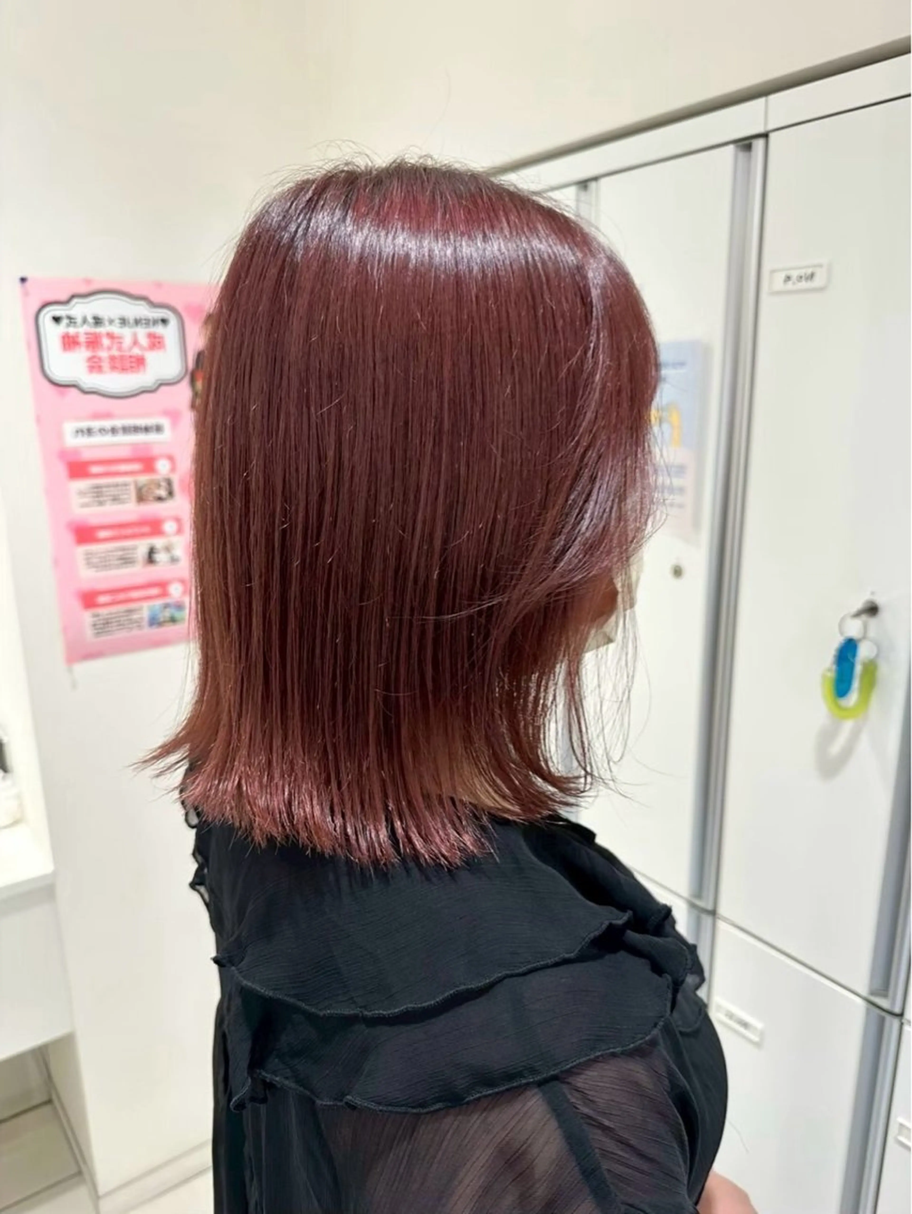 ミディアム カラー ヘアカラー 【モデル様募集中】 ダブルカラー✨/杏菜のヘアスタイル