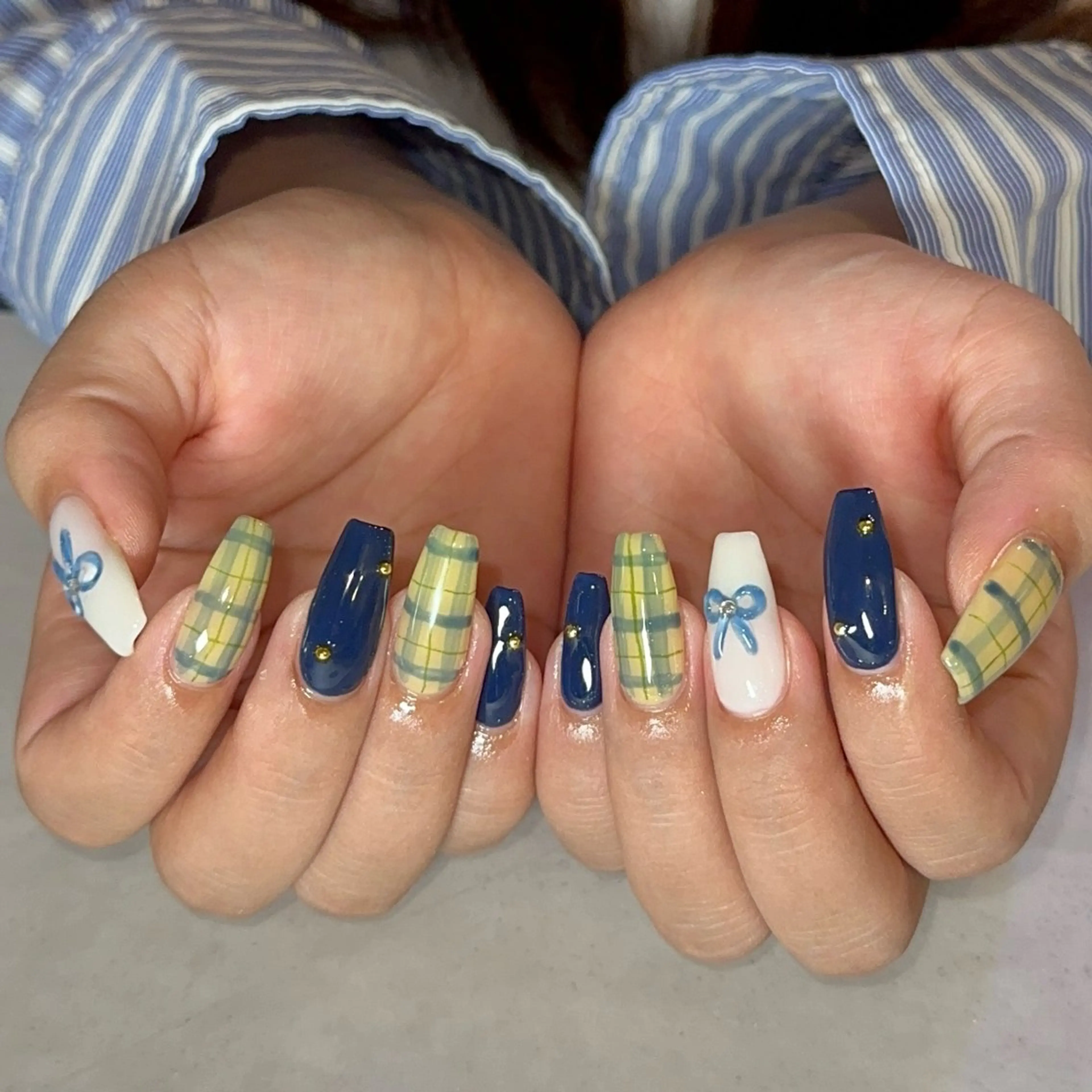 ネイル ハンドネイル elu船橋 SAKURAのネイルデザイン