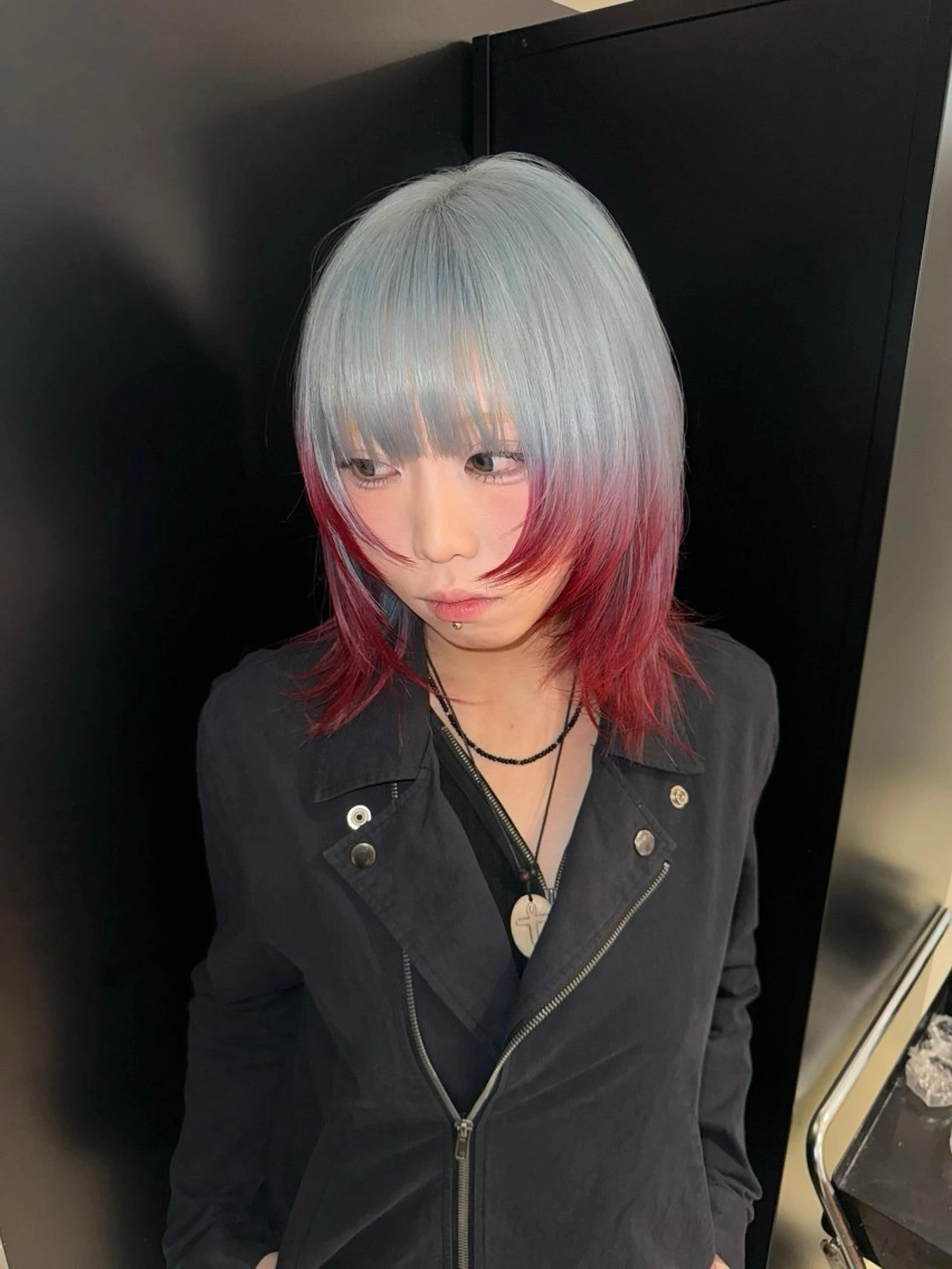 カラー レイヤーカット/ ボブカット/ケンヤのヘアスタイル